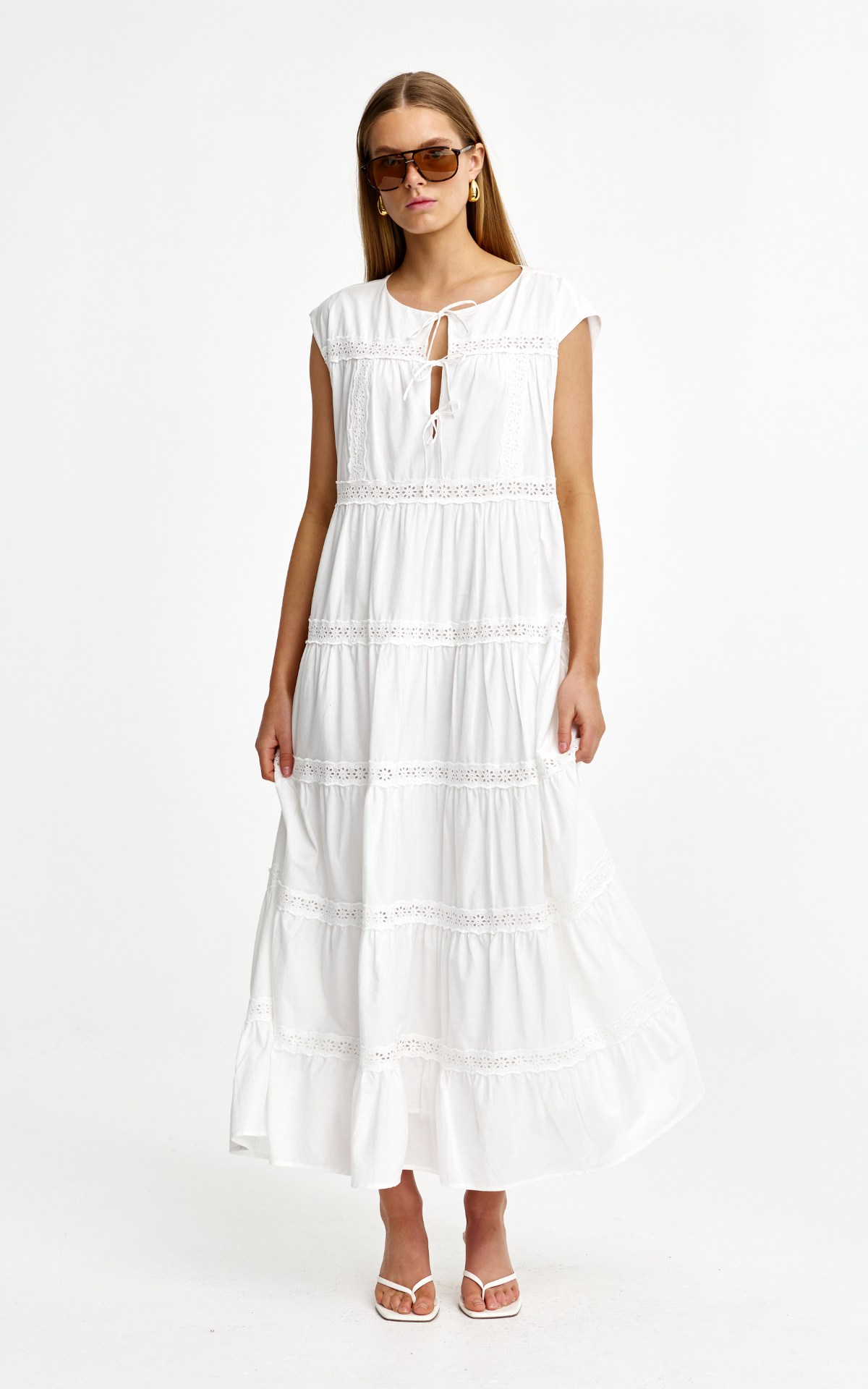 Sadie Dress - Ivory