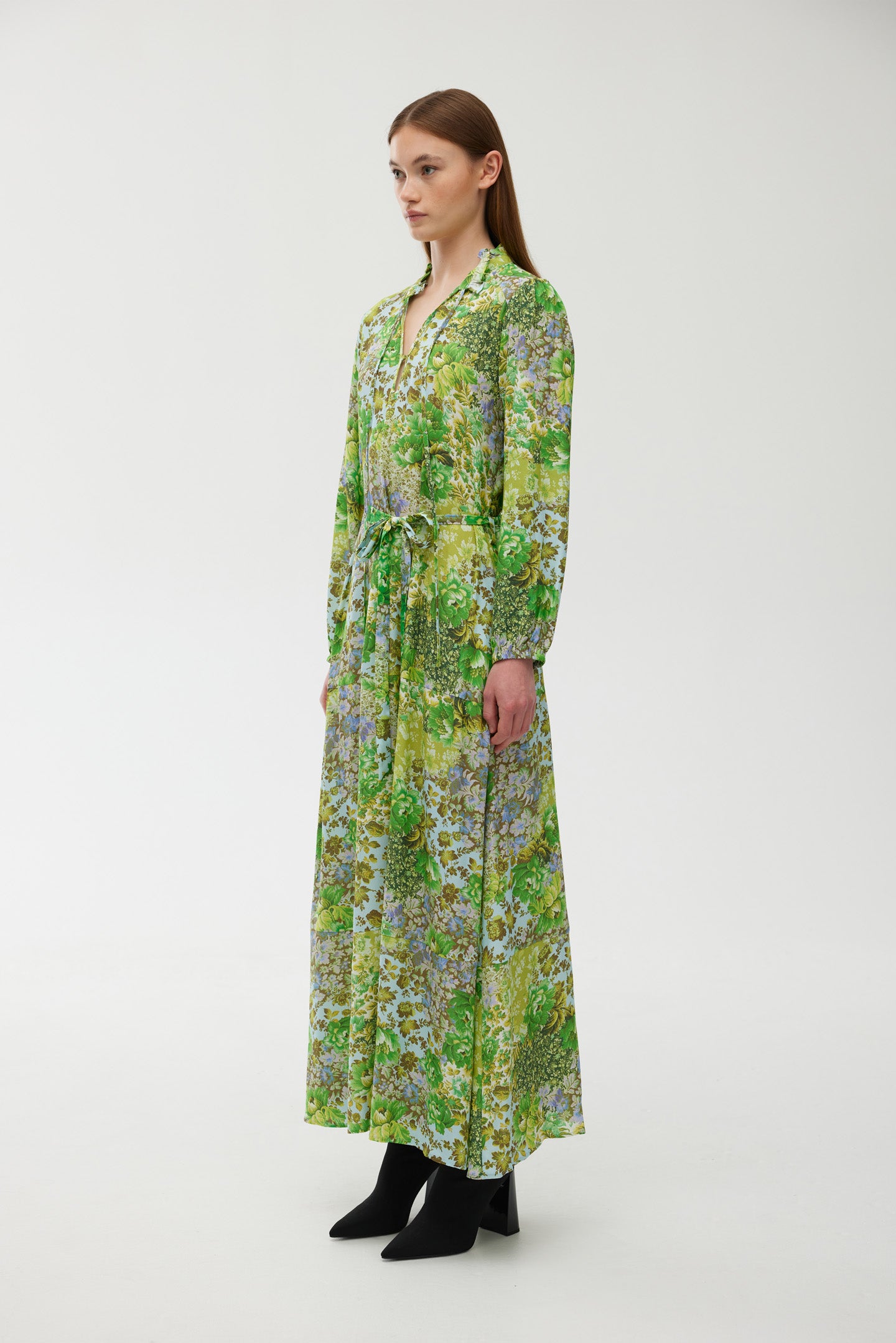 Delilah Dress - Floral Haze