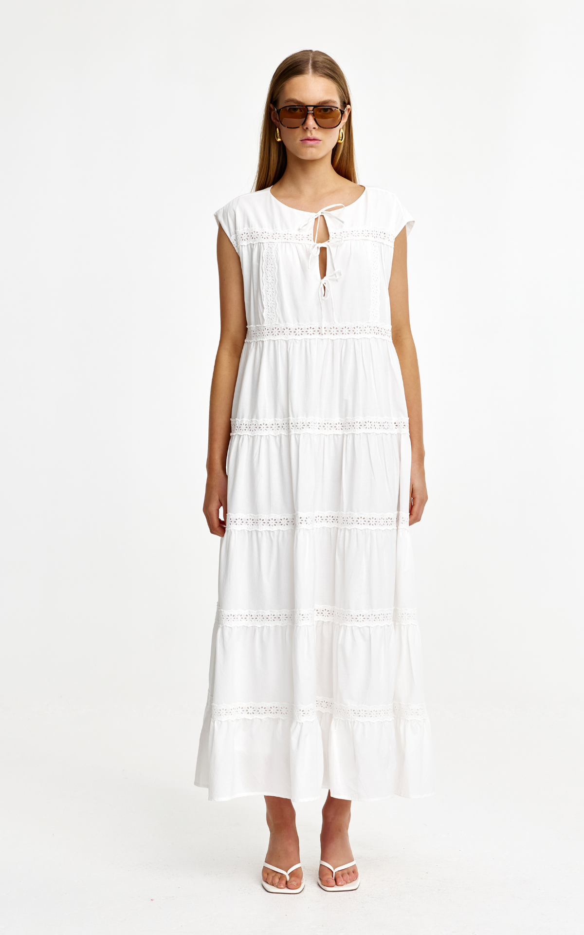 Sadie Dress - Ivory
