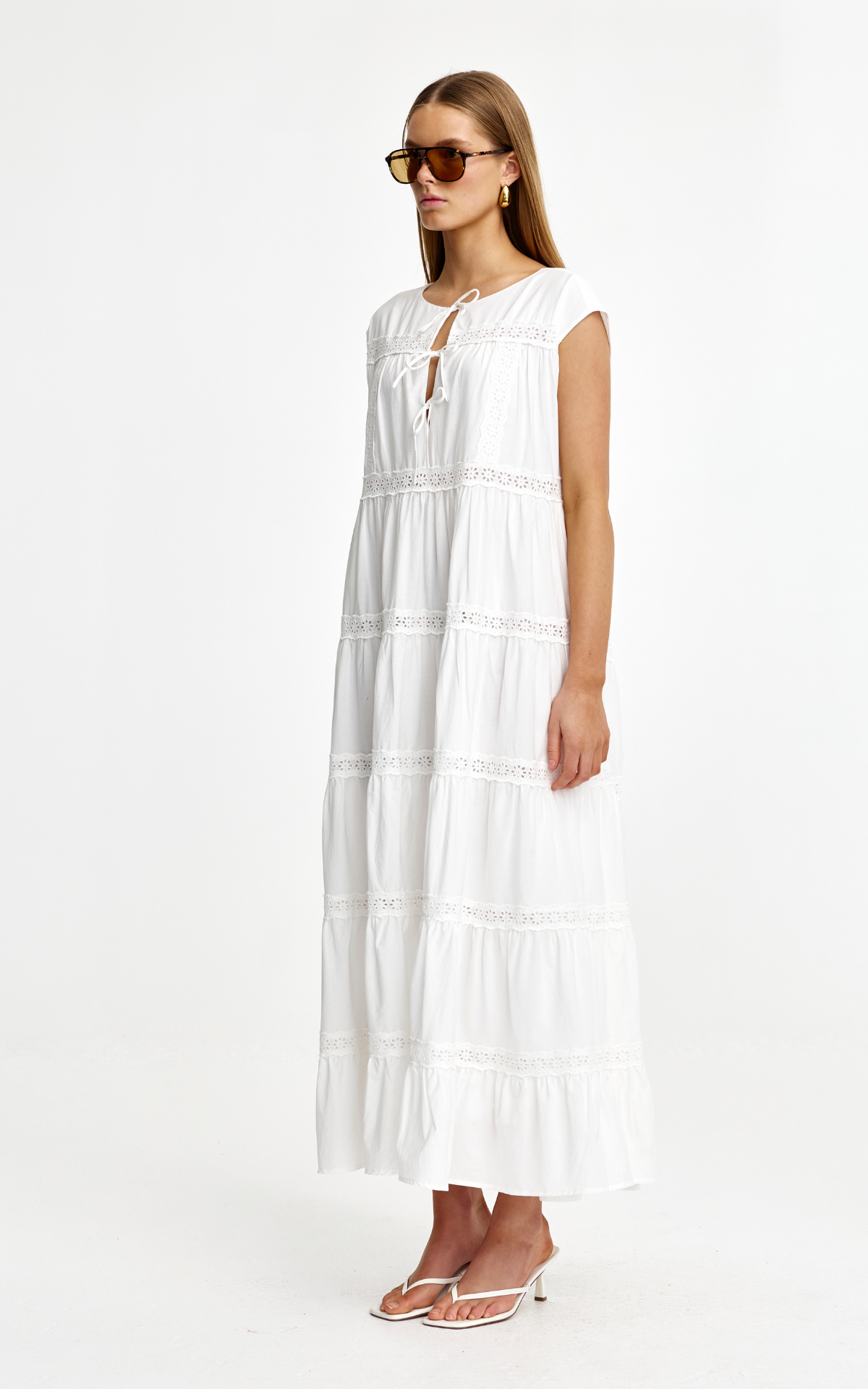 Sadie Dress - Ivory