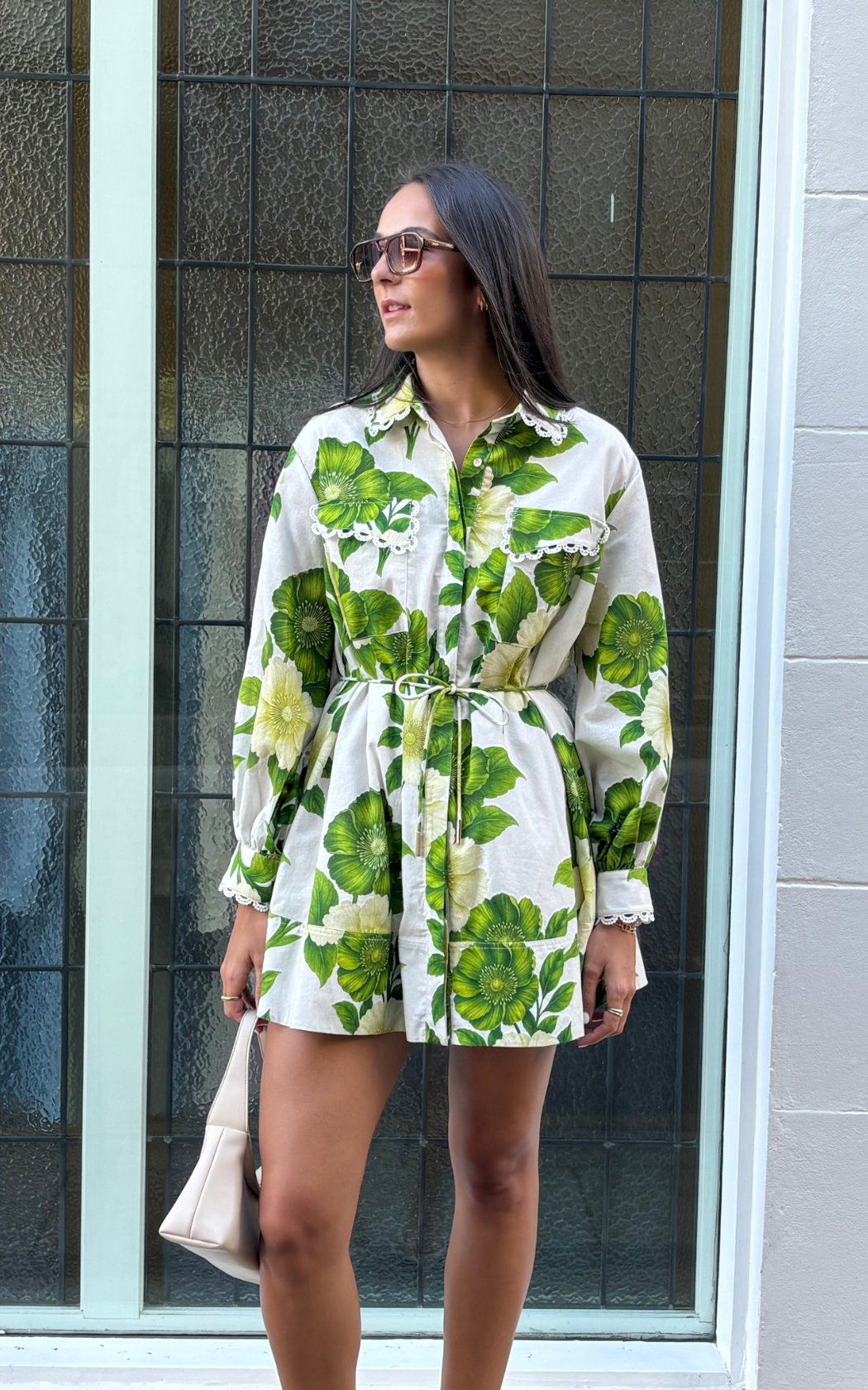Laurel Mini Dress - Le Jardin