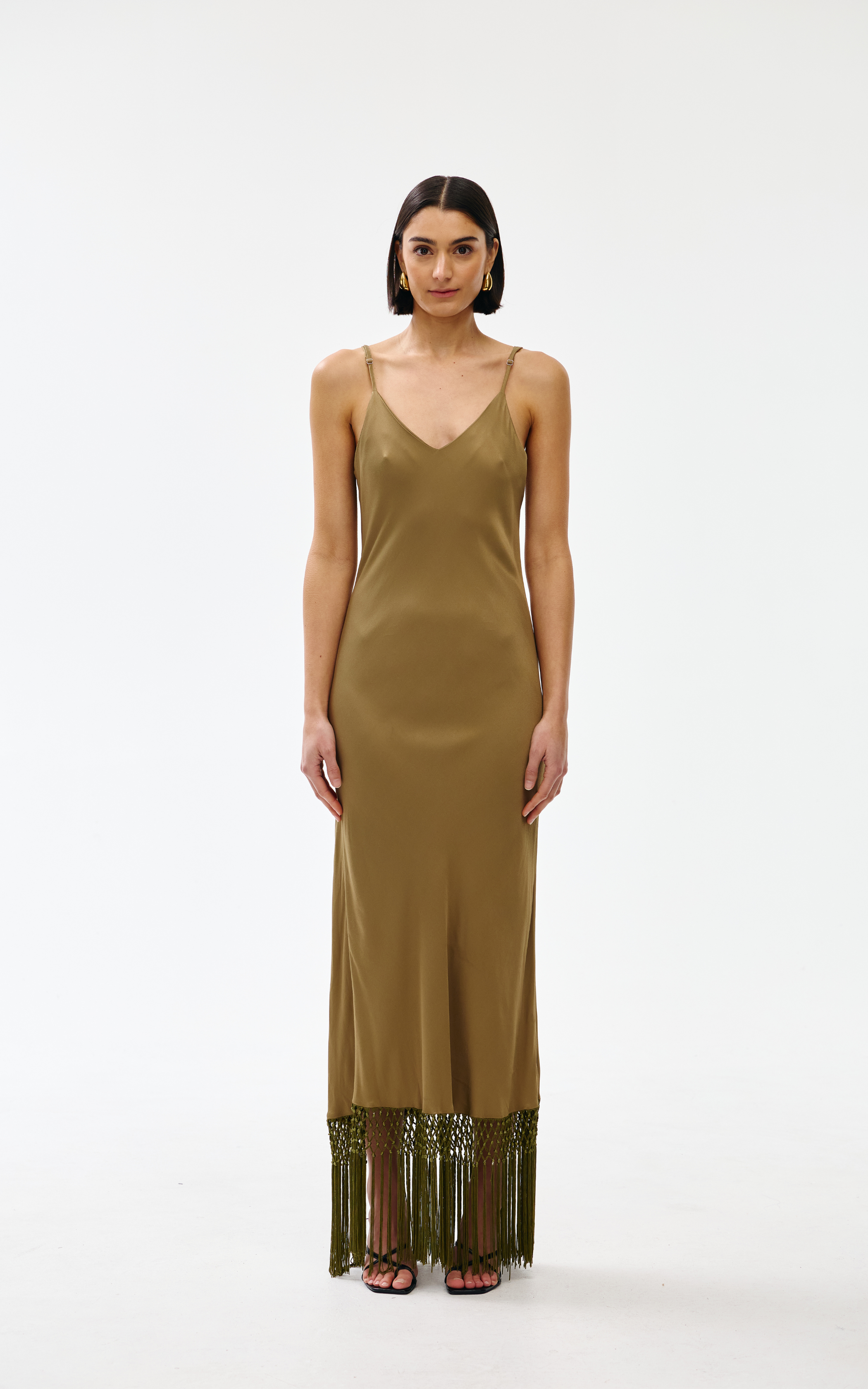 Dolly Dress - Khaki