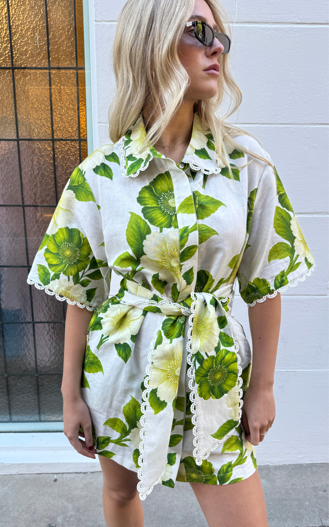 Sierra Mini Dress - Le Jardin