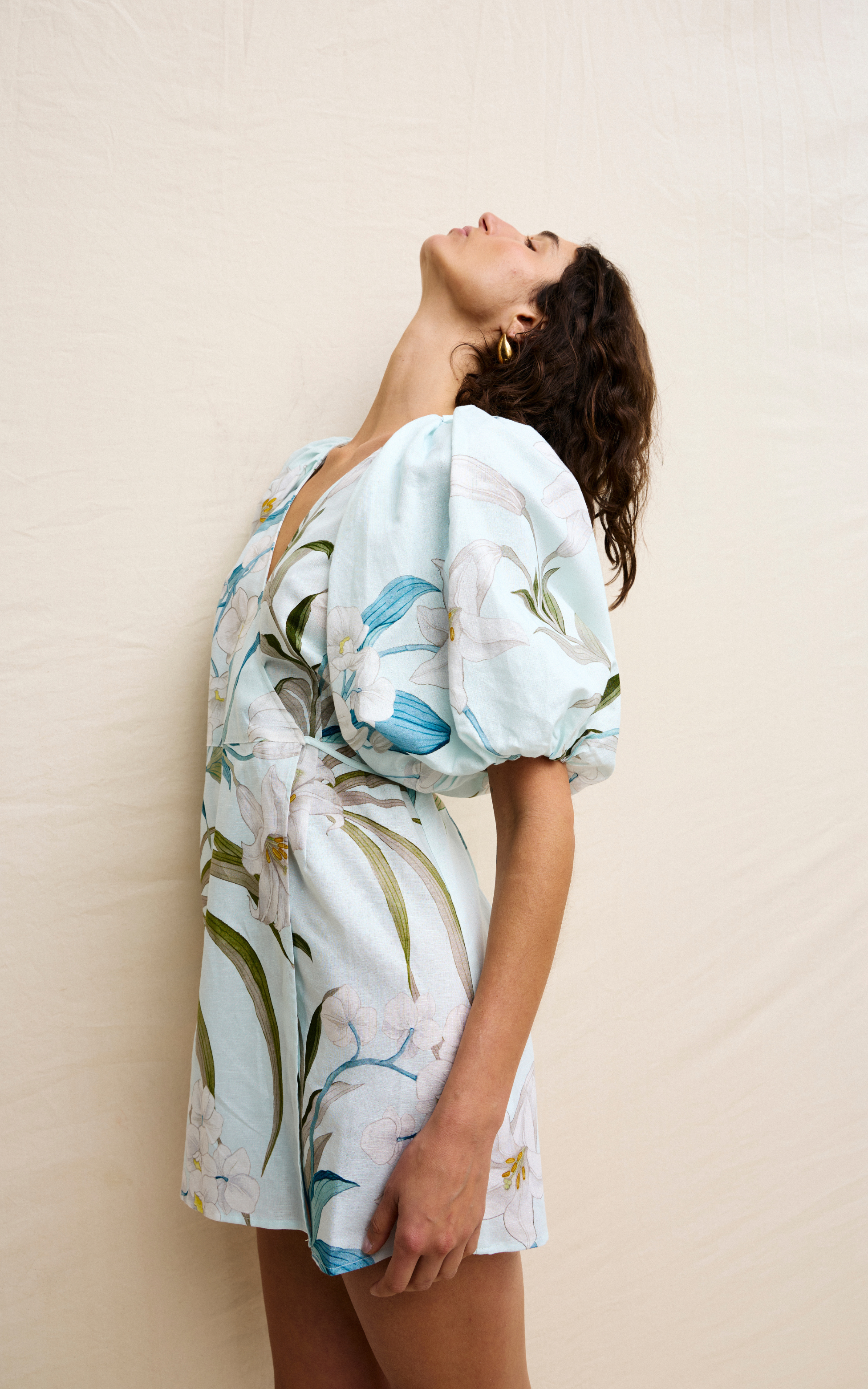 Lailah Wrap Dress - Portofino