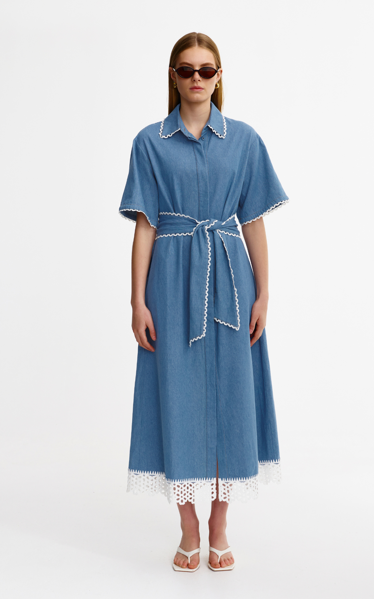 Sierra Dress - Vintage Denim