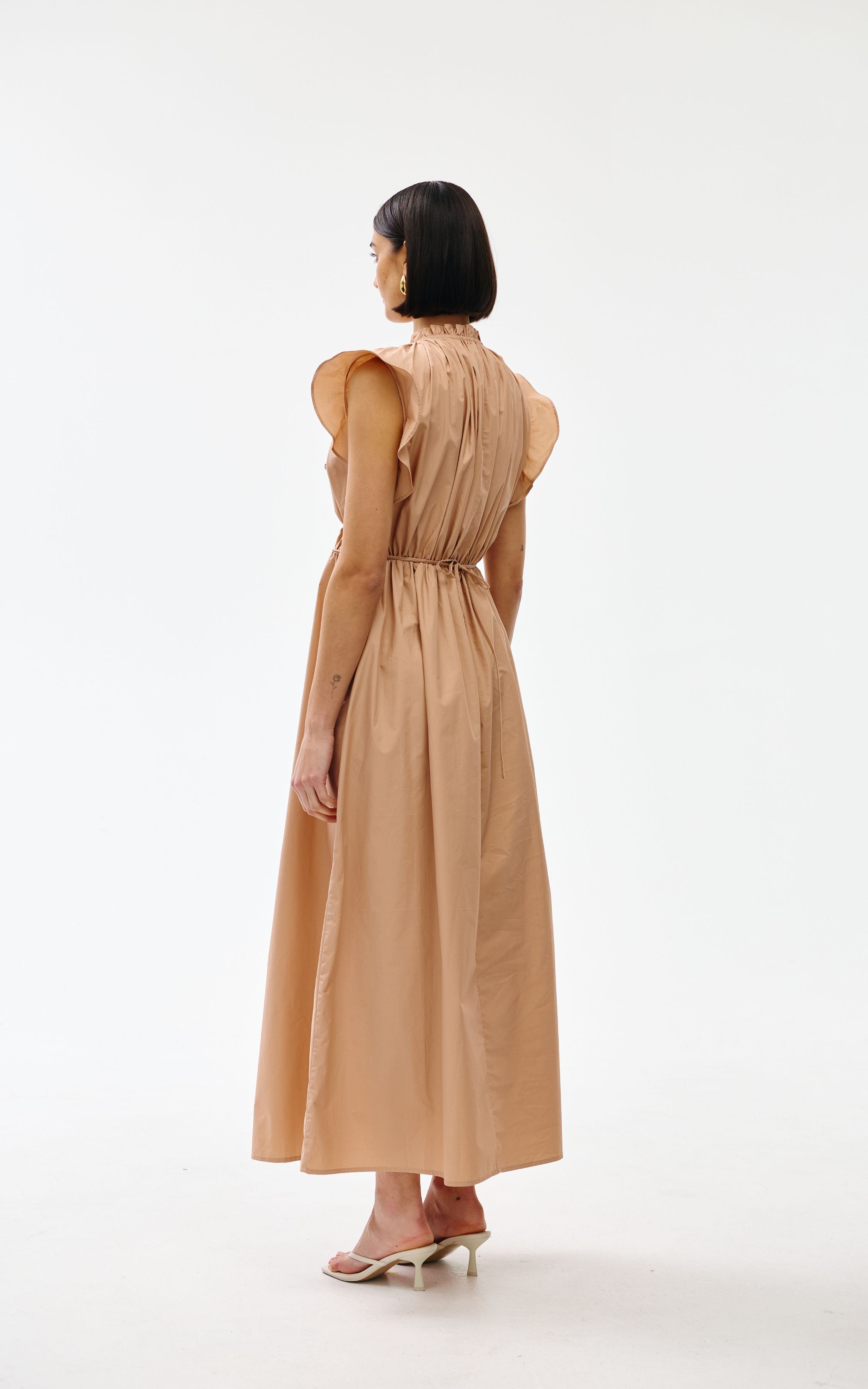 Thea Dress - Taupe