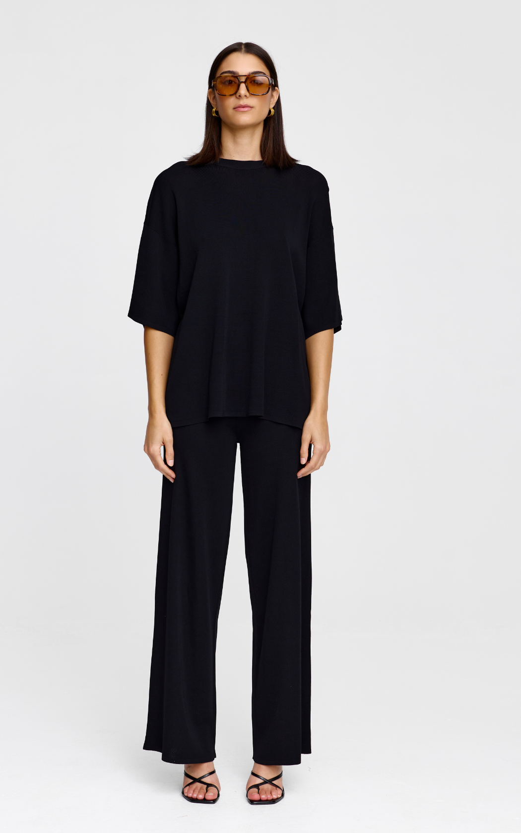 Camden Knit Pant - Black