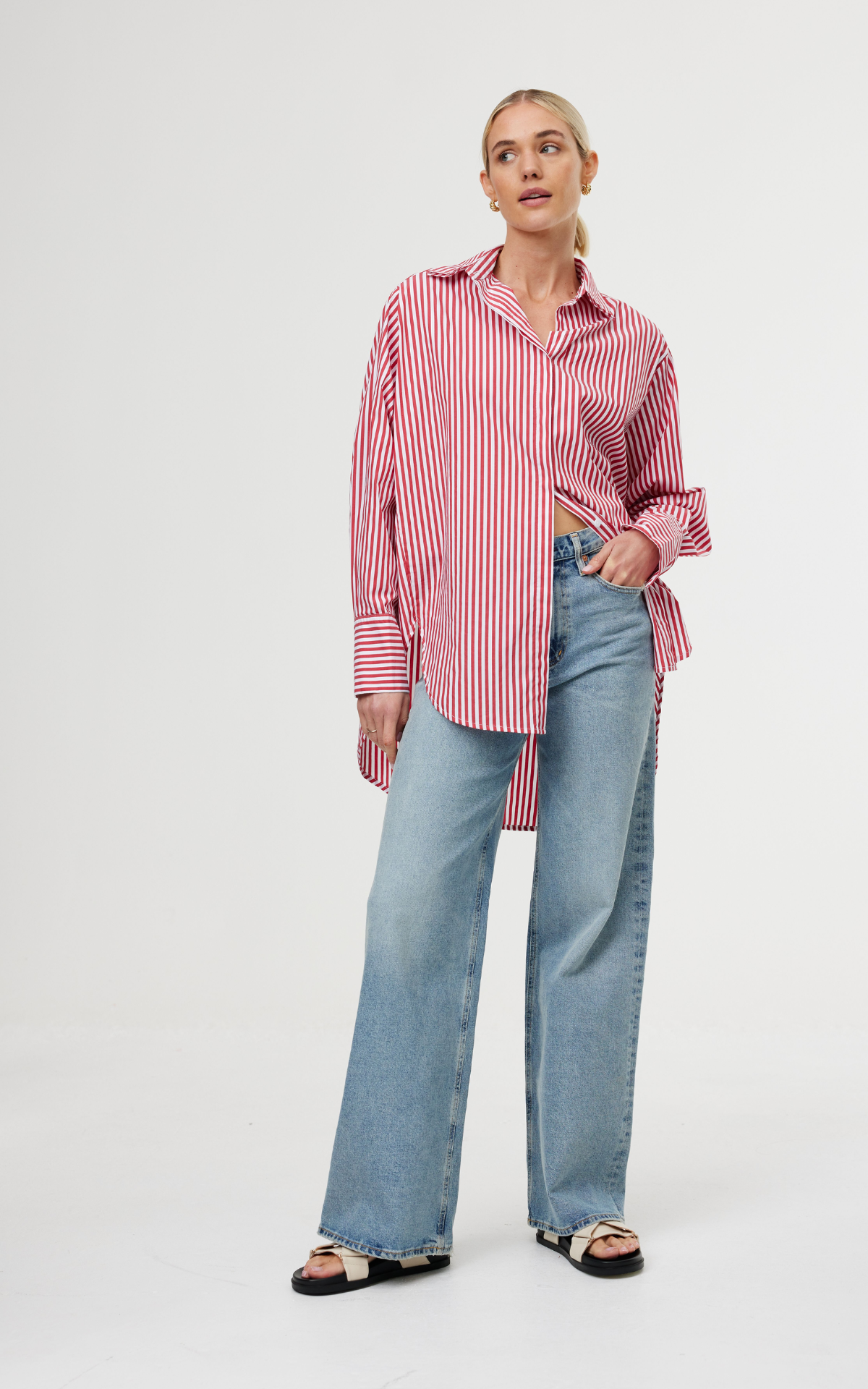 Noah Shirt - Fiesta Stripe