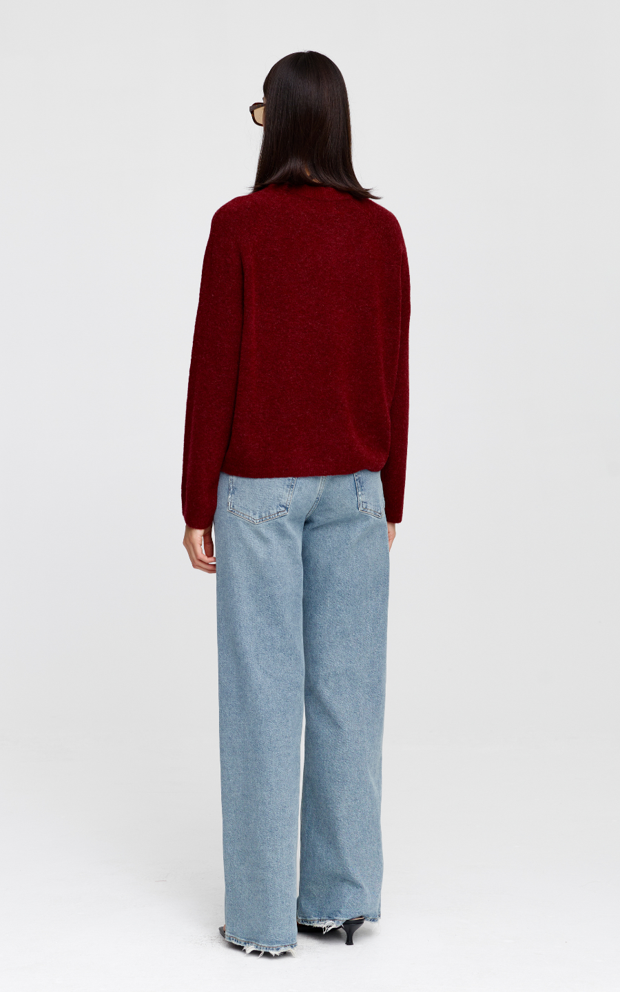 Chloe Jumper - Deep Plum