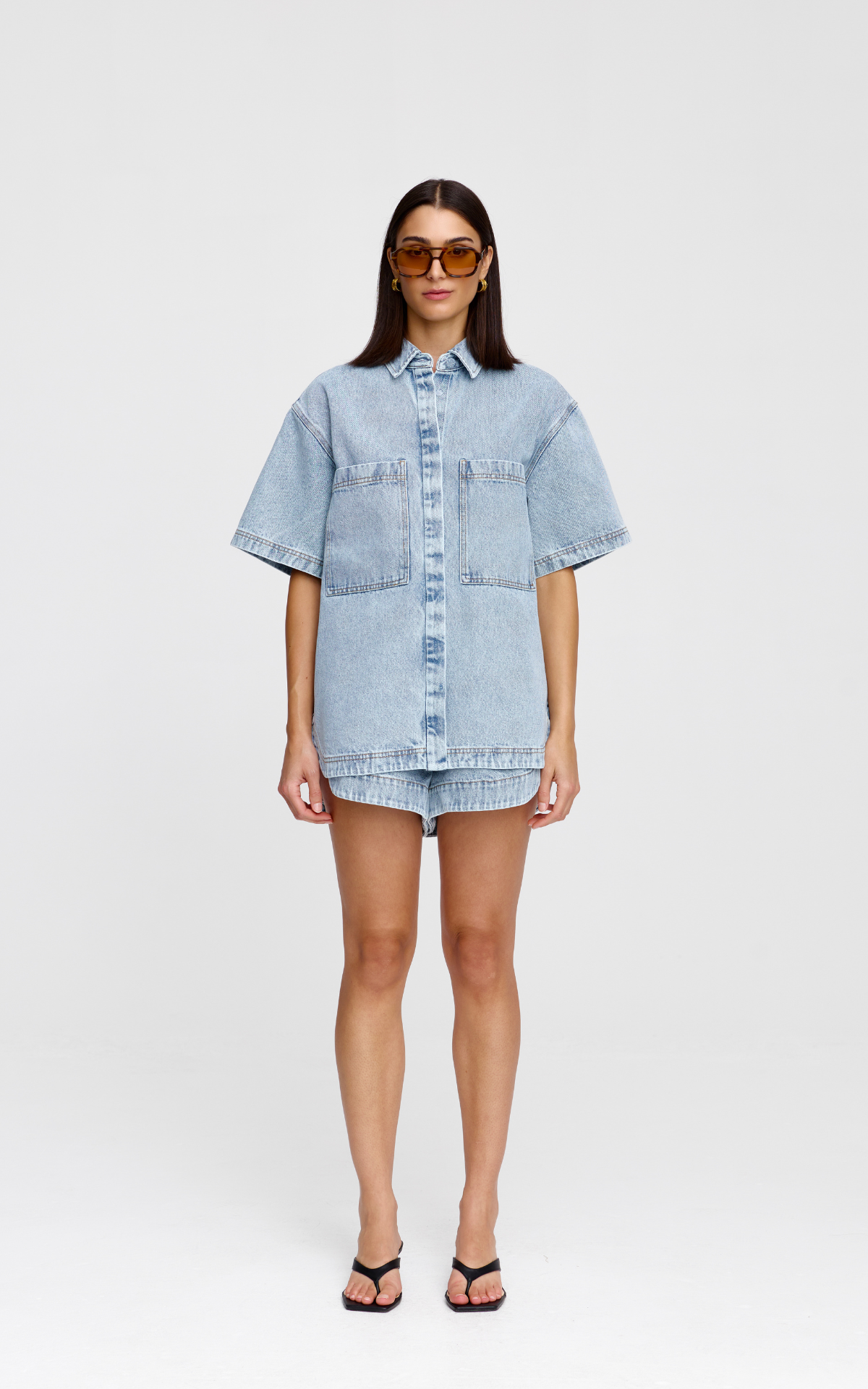 Juniper Short - Light Wash Denim