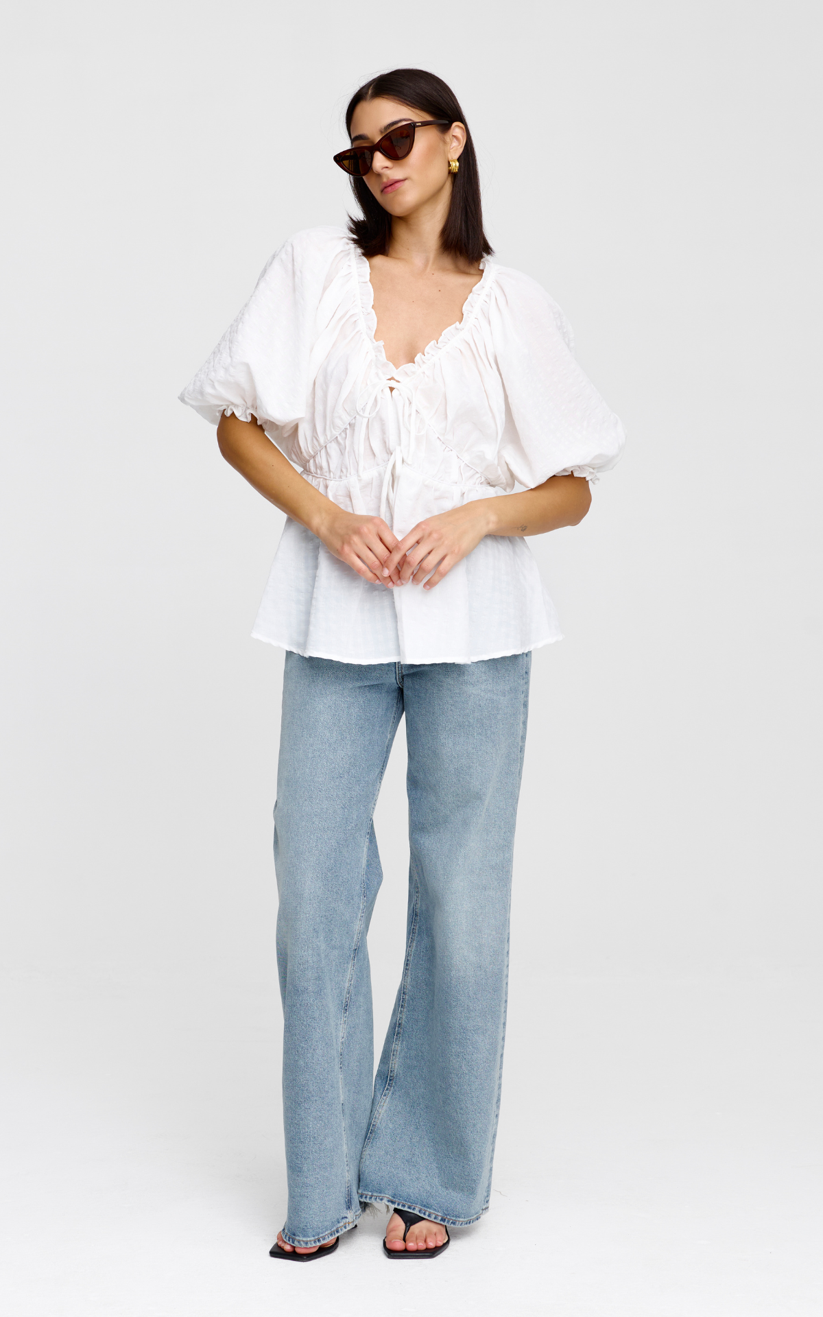 Pia Top - Ivory