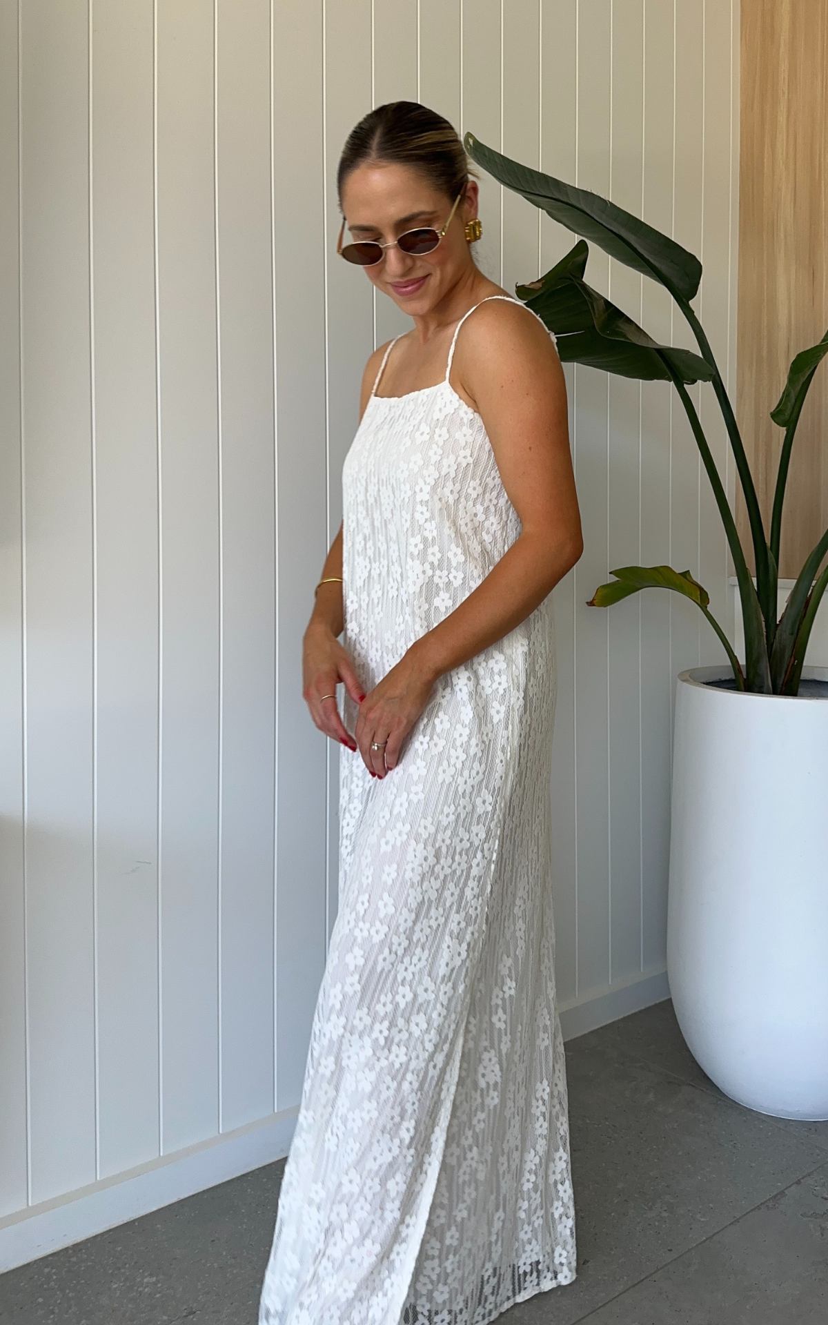 Odette Dress - Ivory Lace