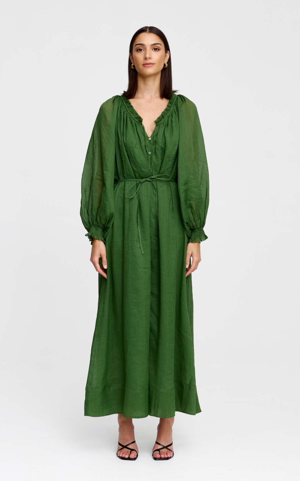 Claudia Dress - Sage