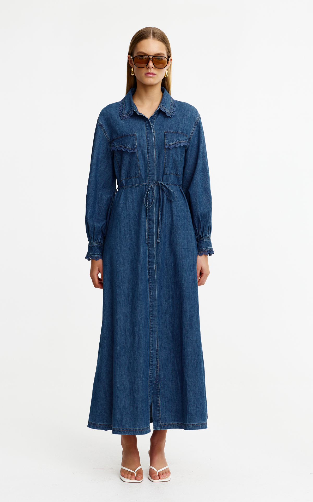 Laurel Dress - Denim