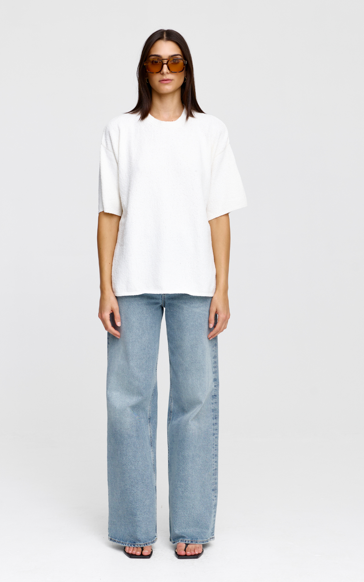 Camden Knit Tee - Ivory