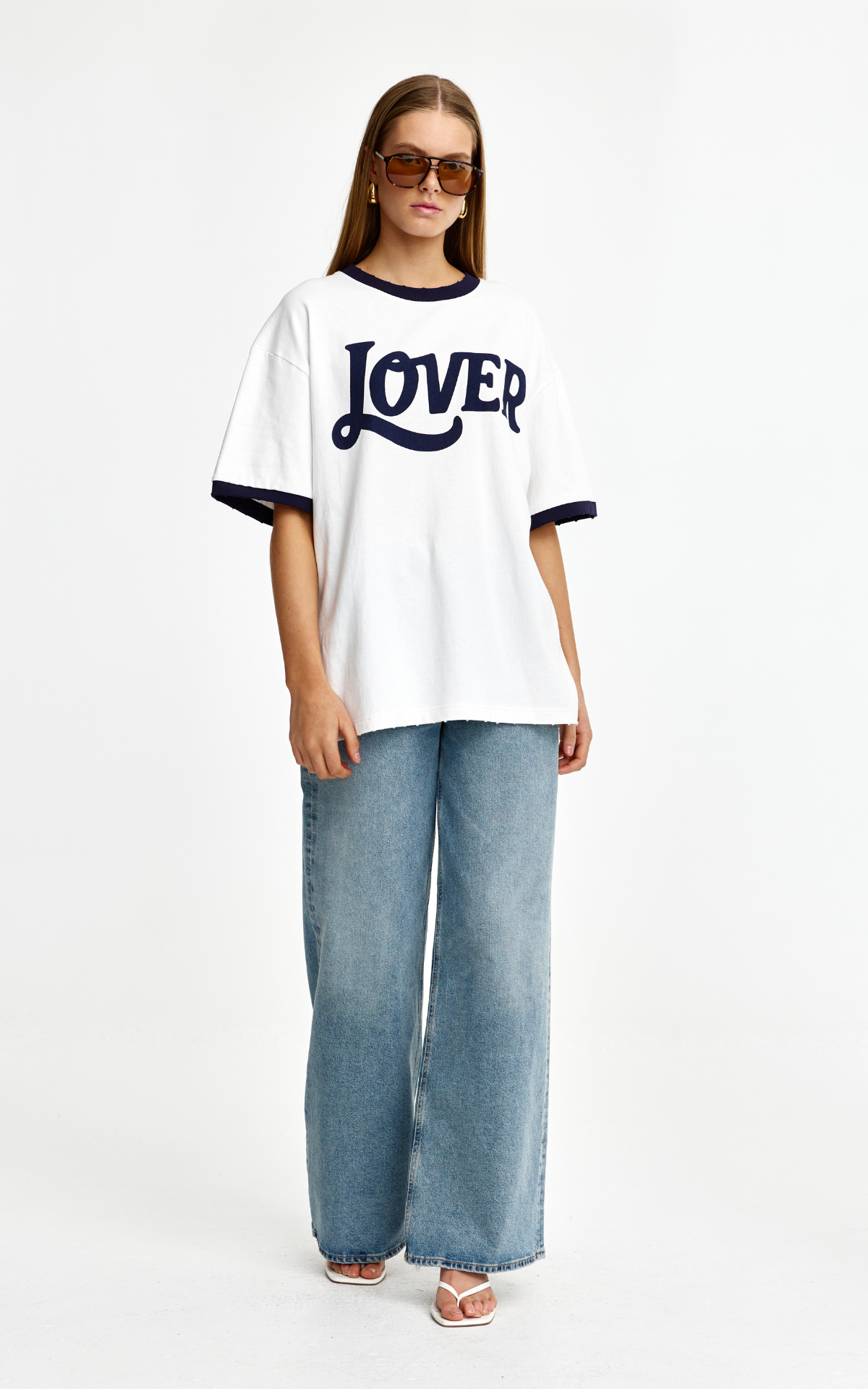 Lover Tee - Navy