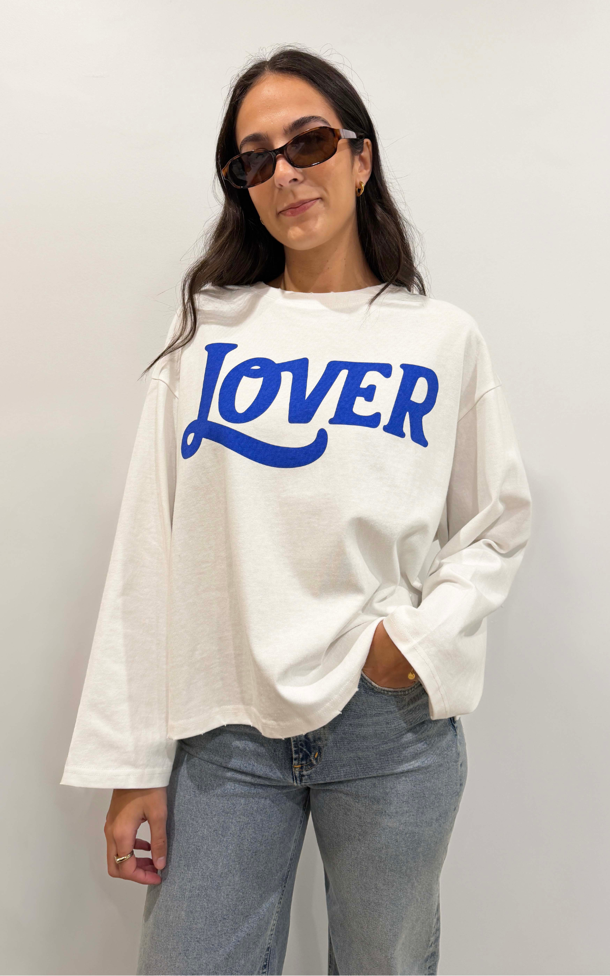 Lover Tee - Electric Blue