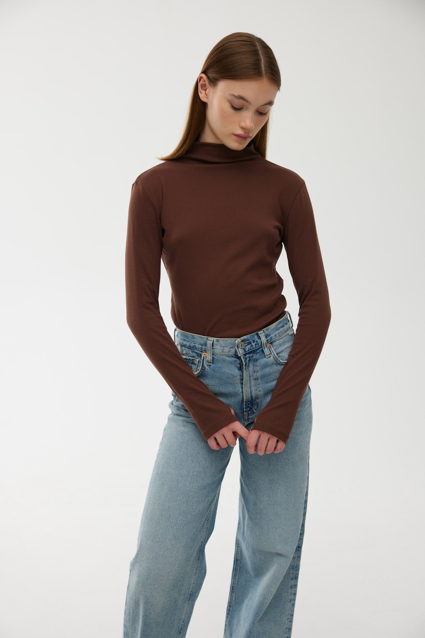 Fleur Top - Chocolate