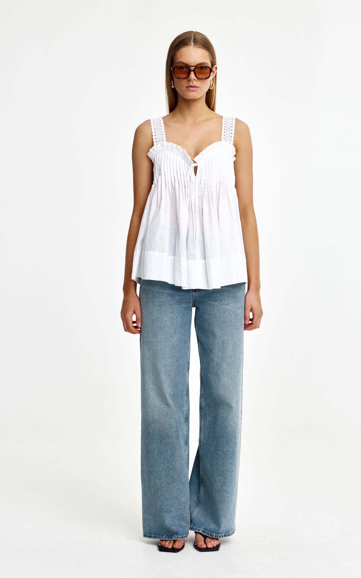 Yasmin Top - Ivory