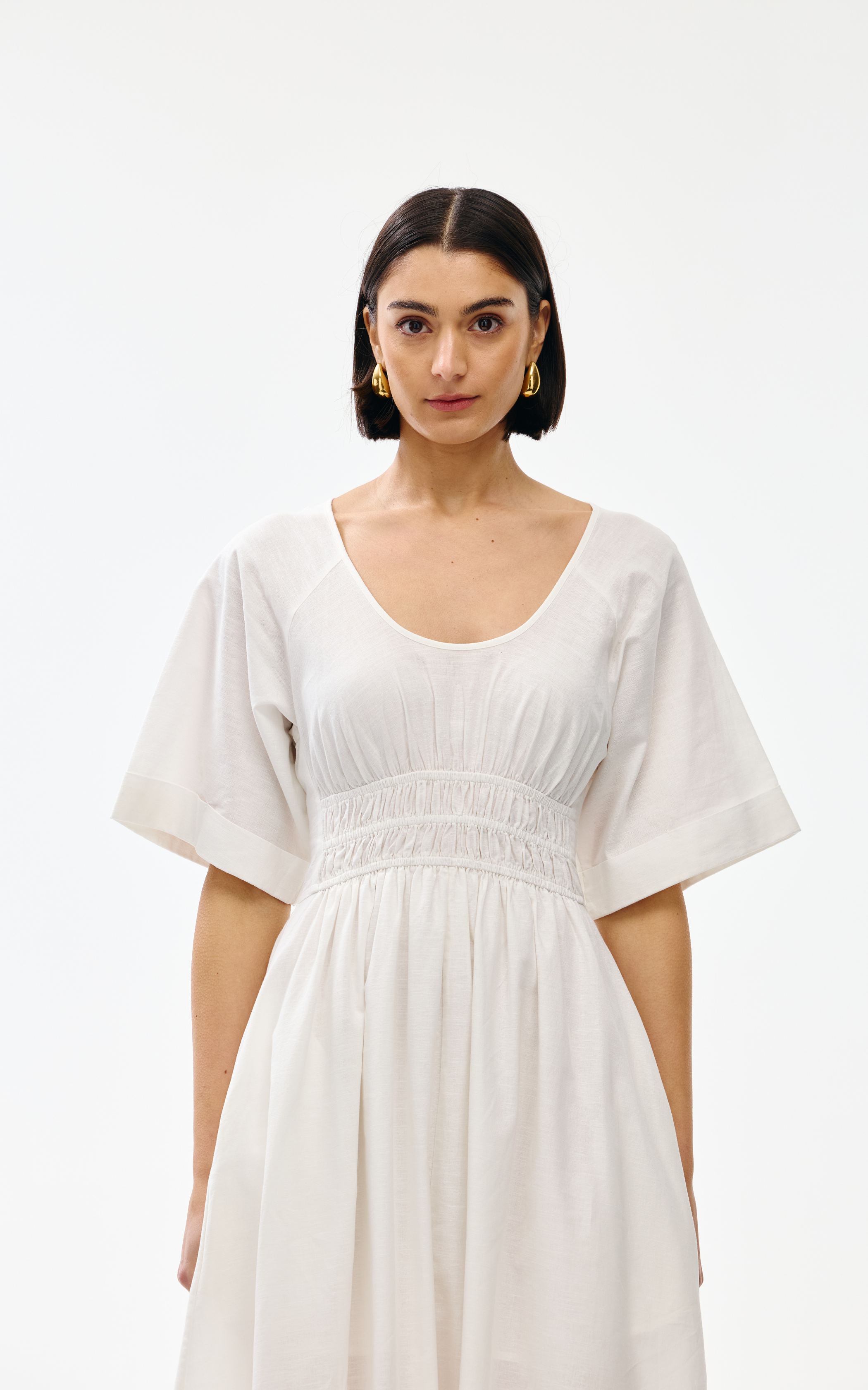 Poet Dress - Ivory