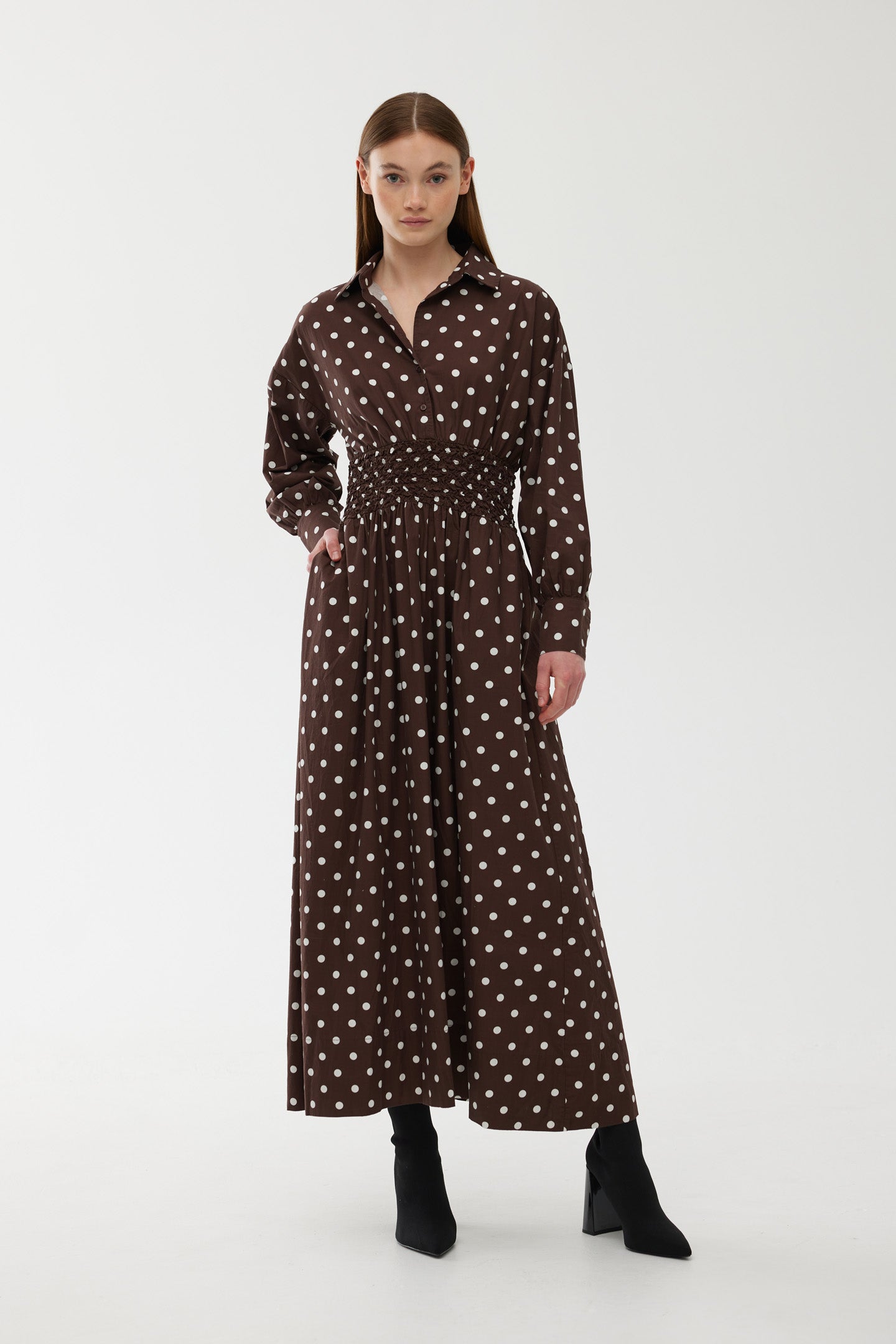 Hazel Dress - Dotty