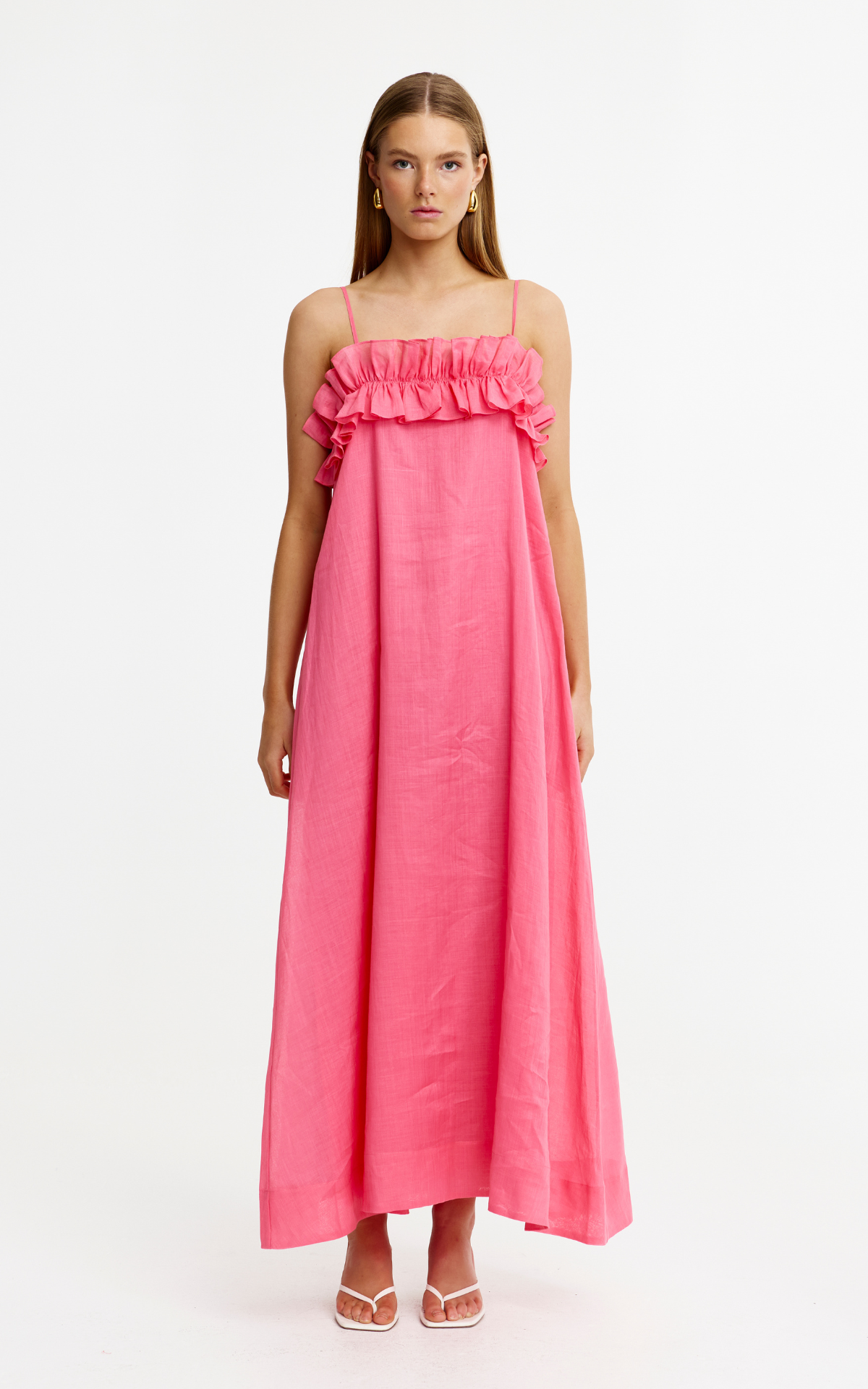 Lola Dress - Flamingo