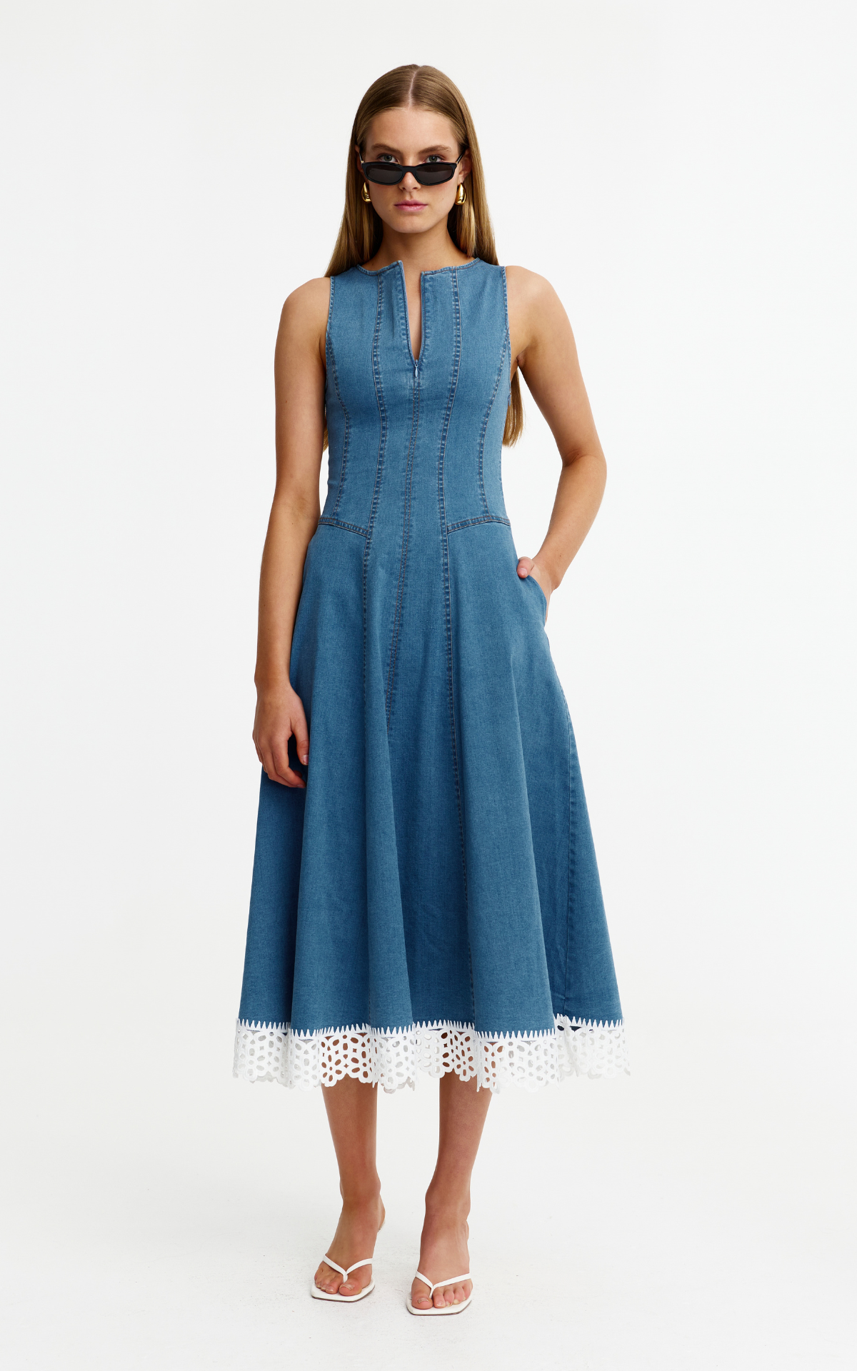 Indie Dress - Vintage Denim