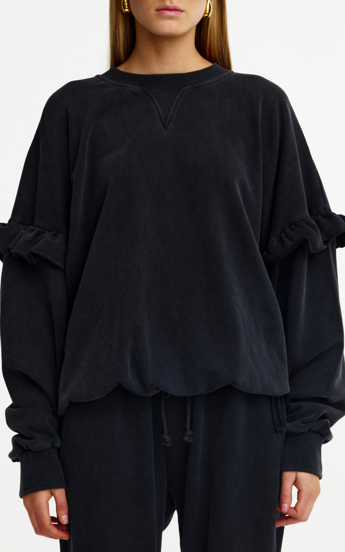 Tully Ruffle Sweatshirt