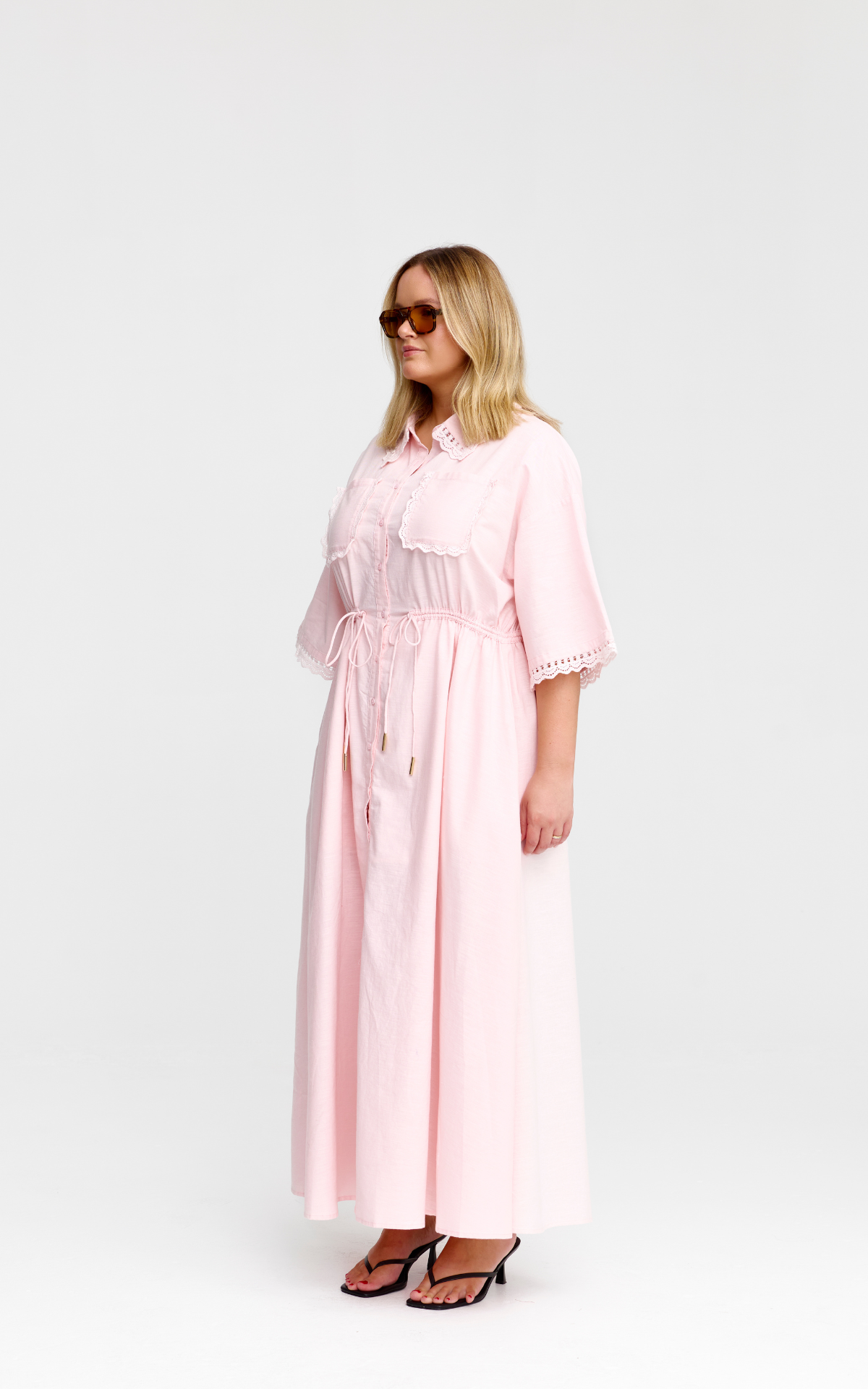 Evie Dress - Blush