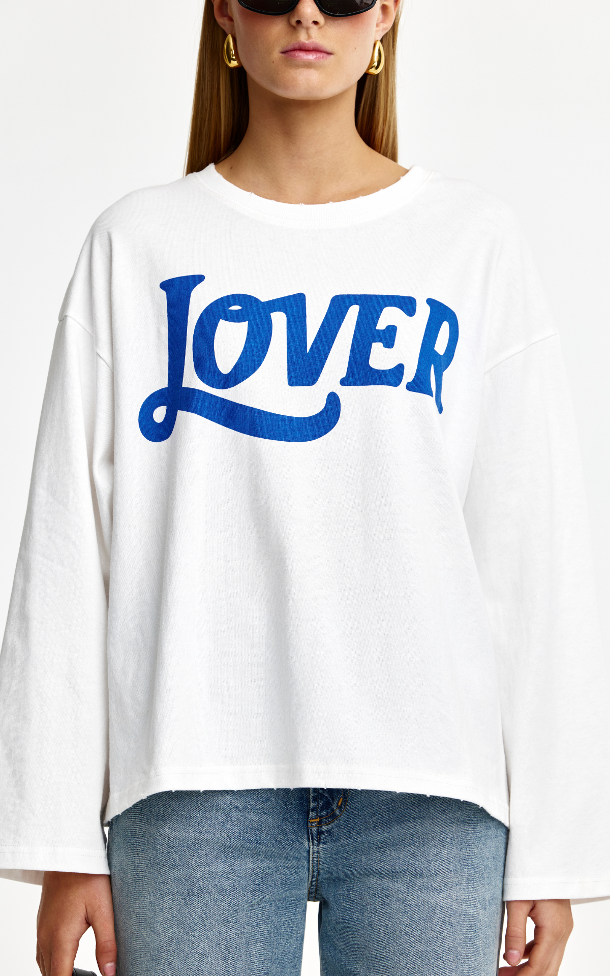 Lover Tee - Electric Blue