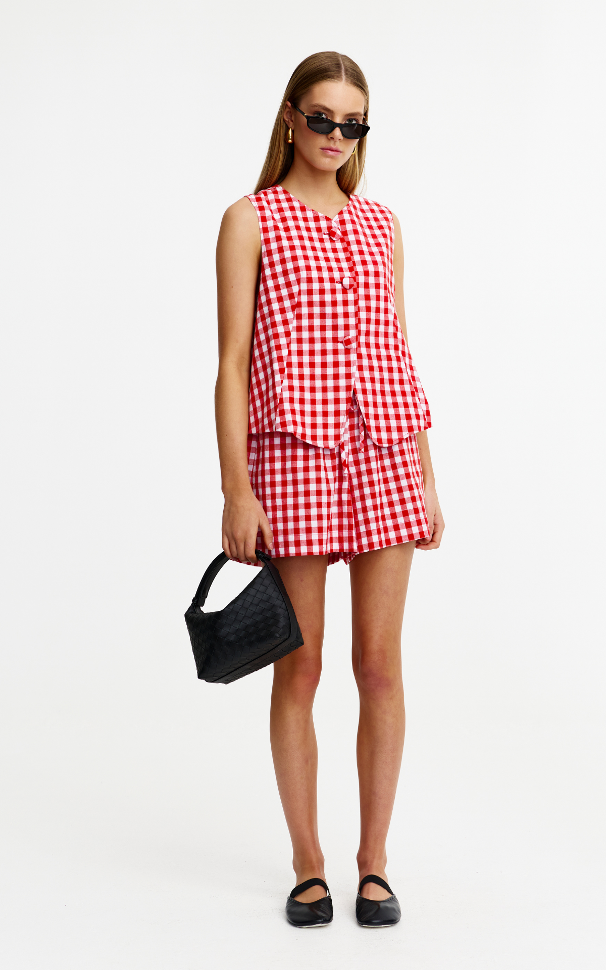 Camille Vest - Picnic Gingham
