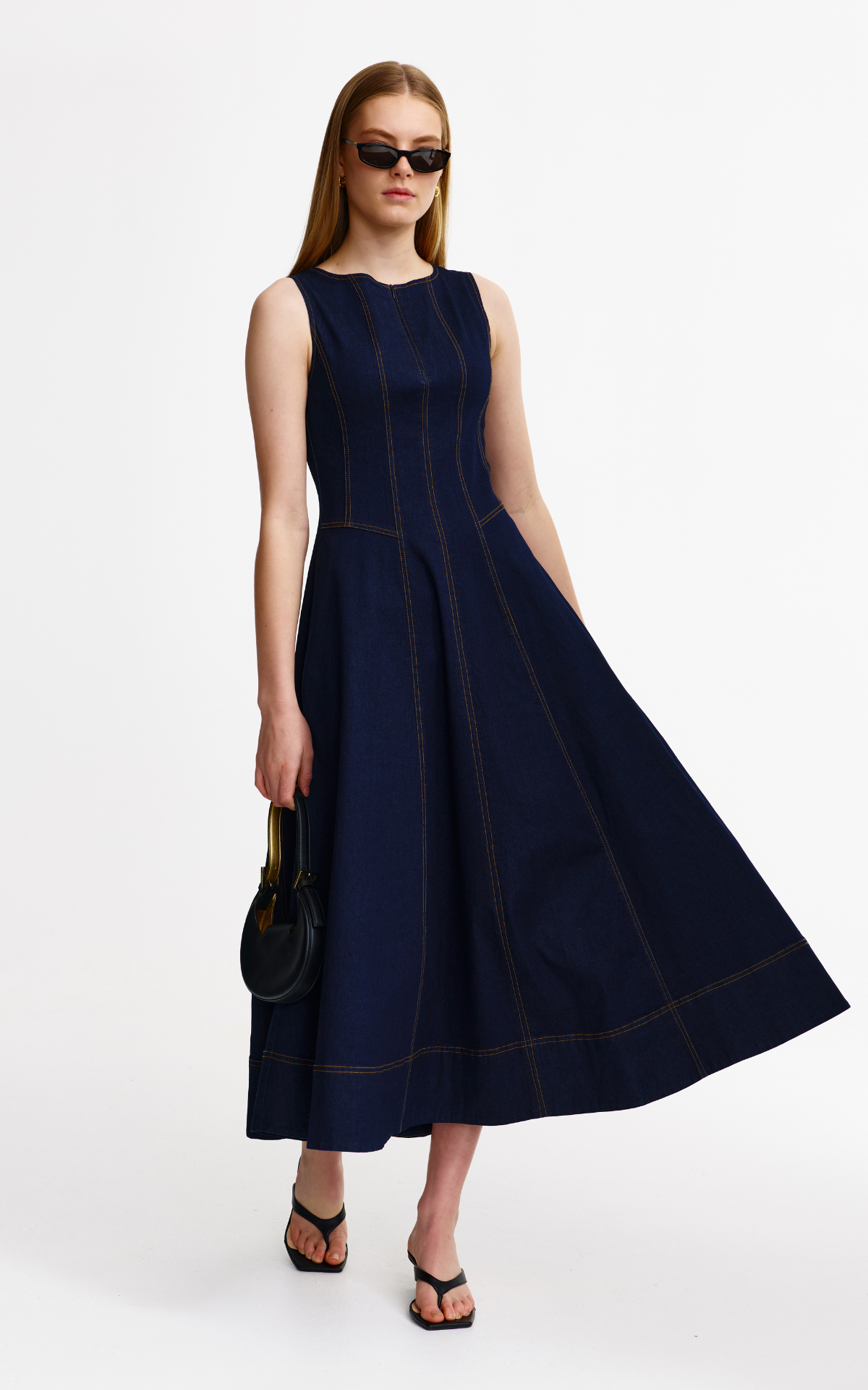 Indie Dress - Dark Denim