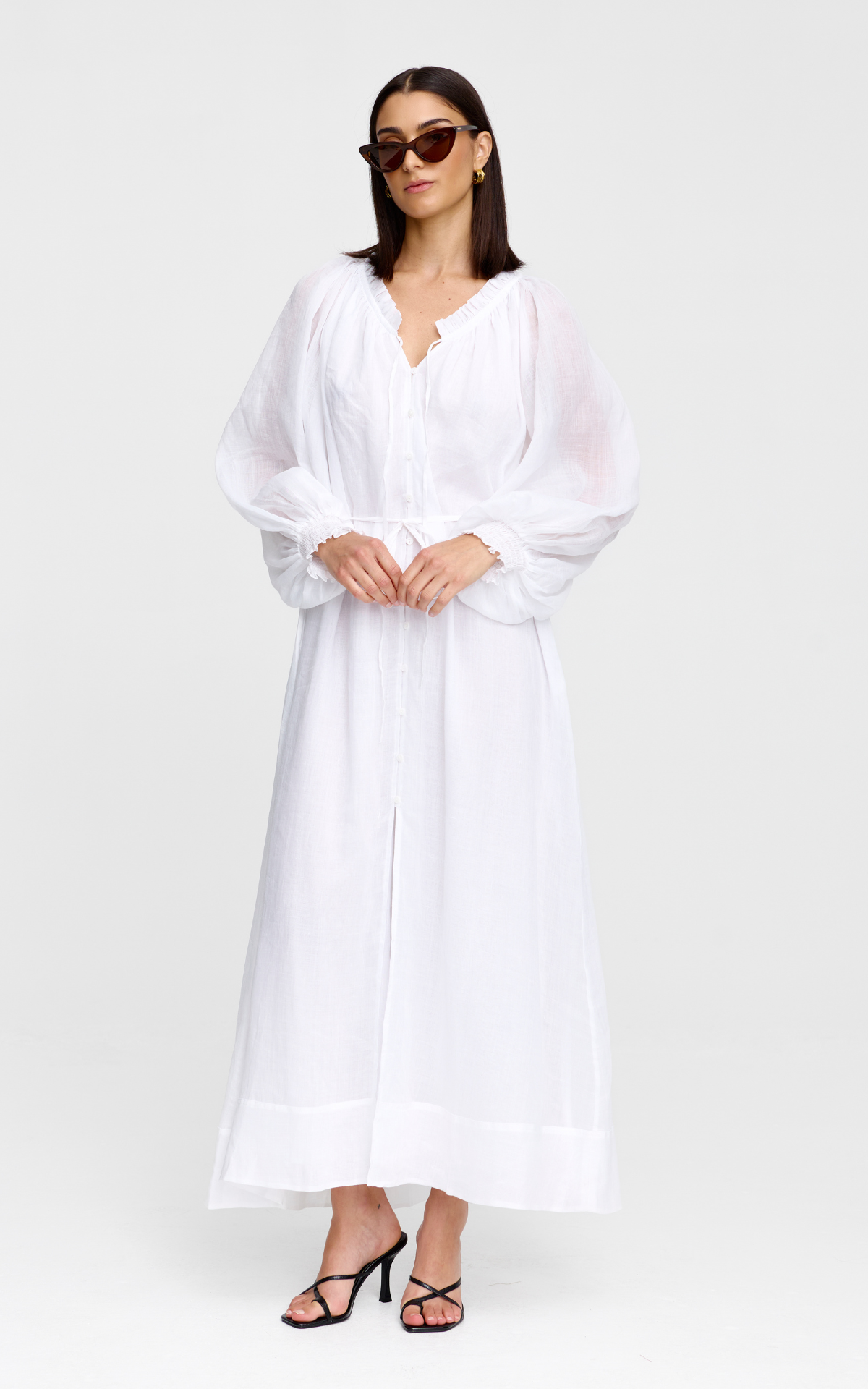 Claudia Dress - Ivory