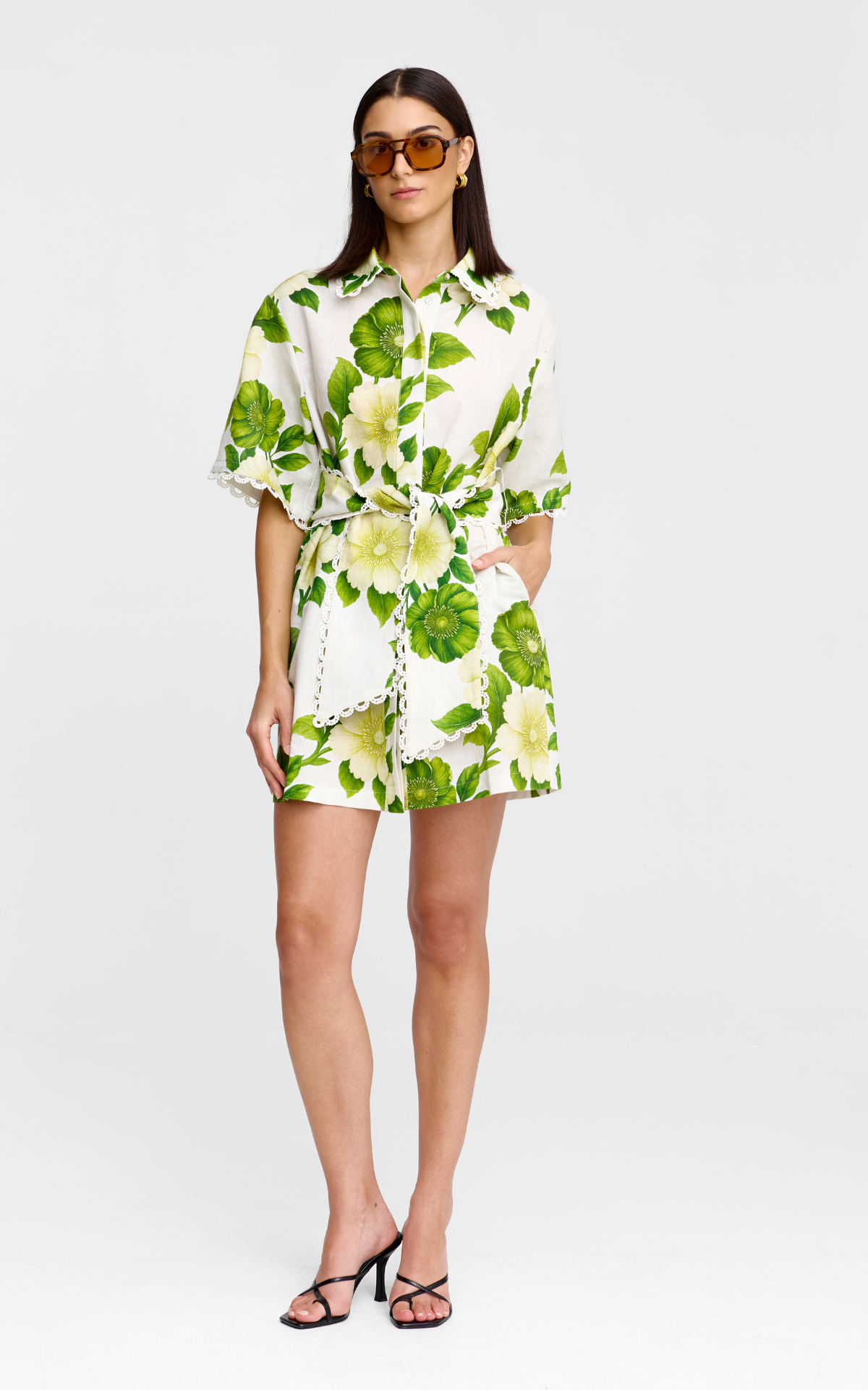 Sierra Mini Dress - Le Jardin