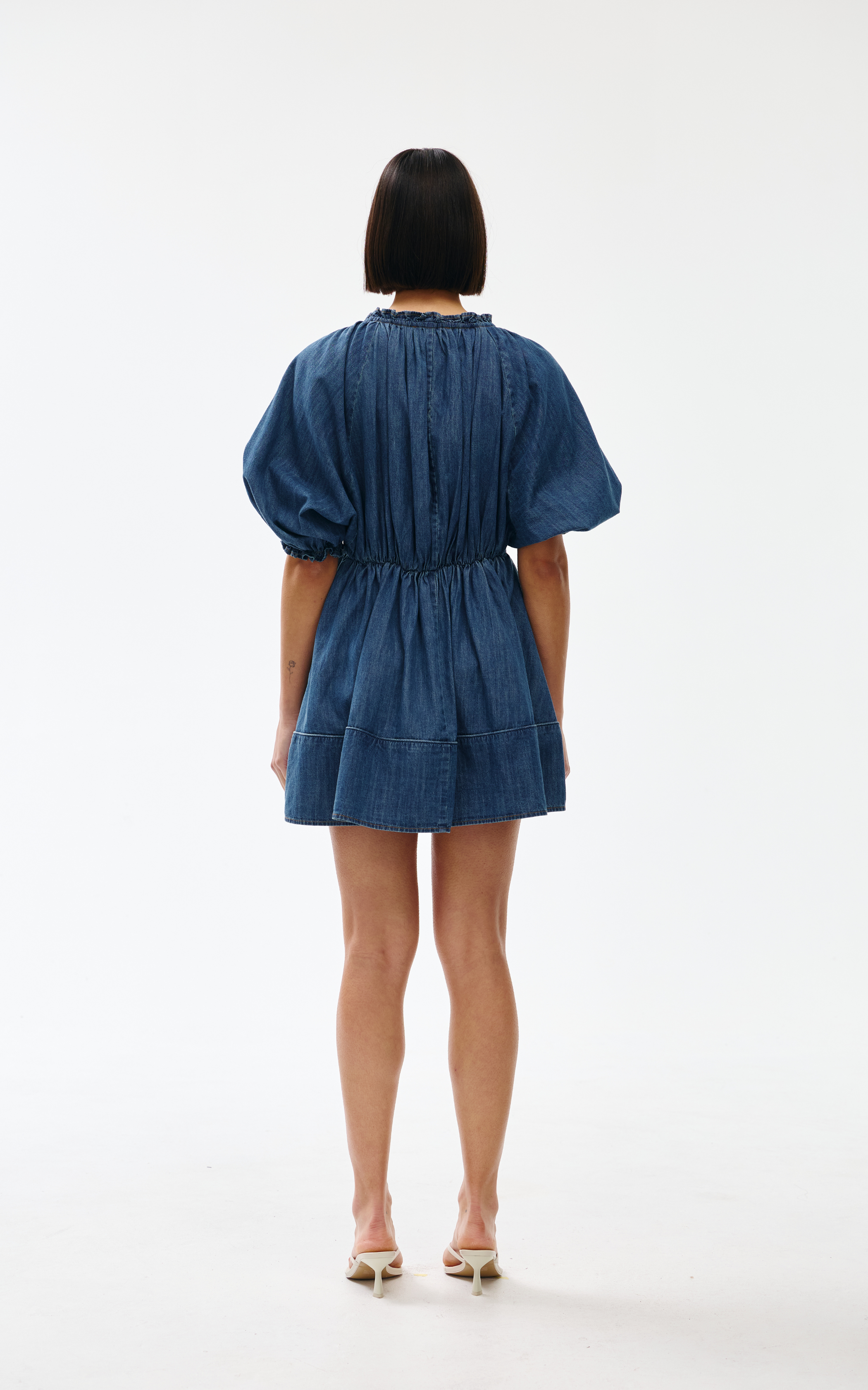 Pia Mini Dress - Denim