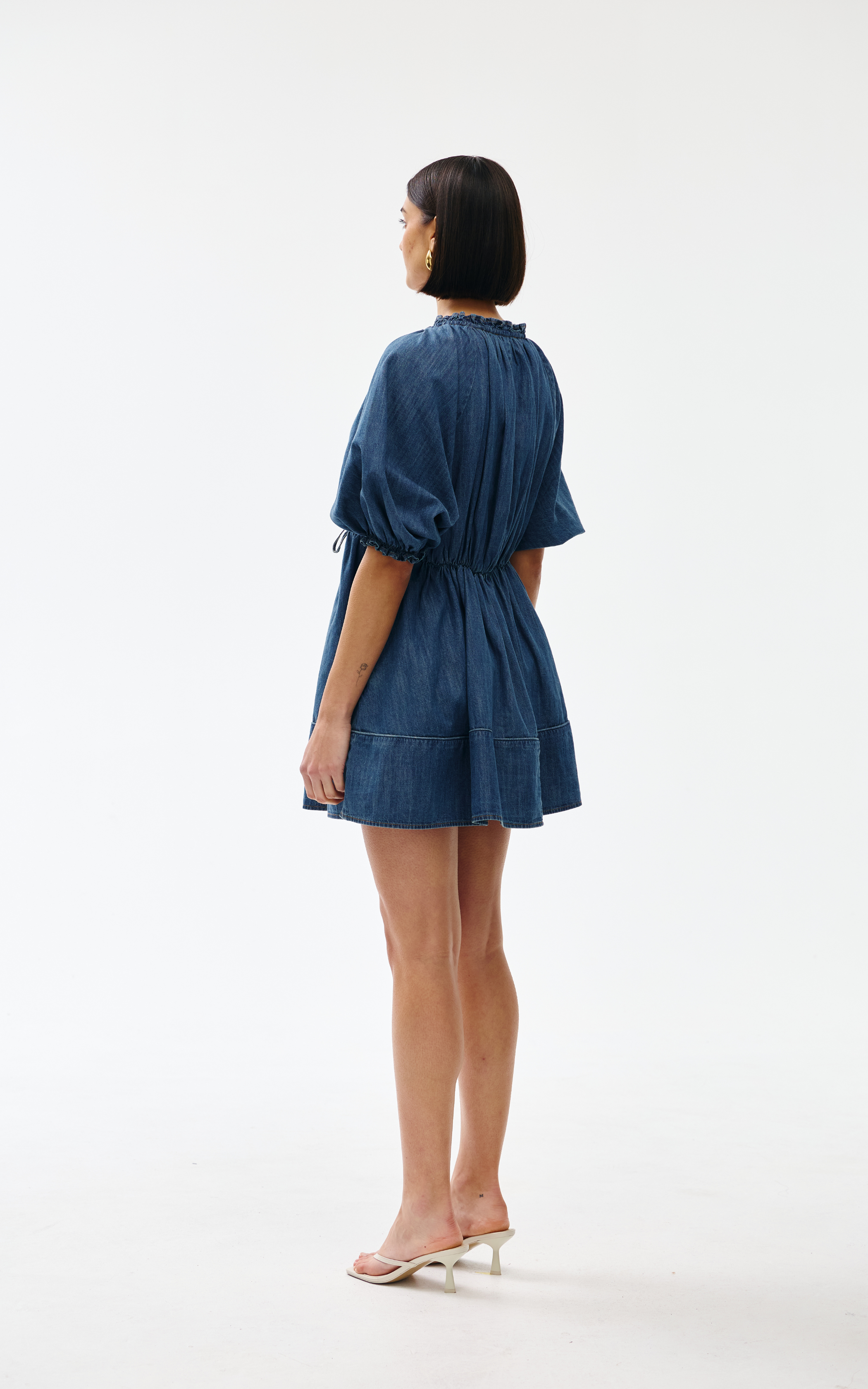 Pia Mini Dress - Denim