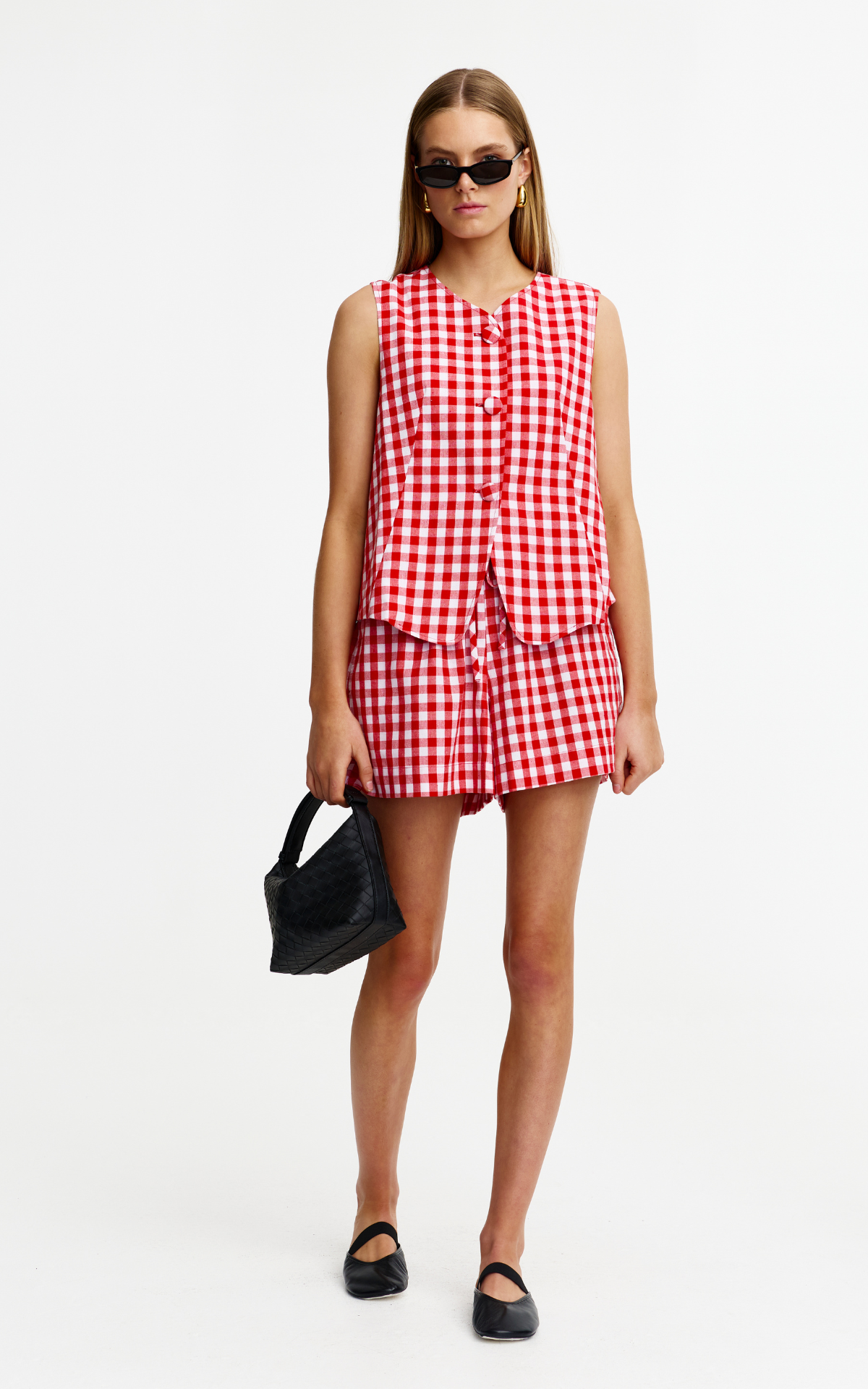 Camille Vest - Picnic Gingham