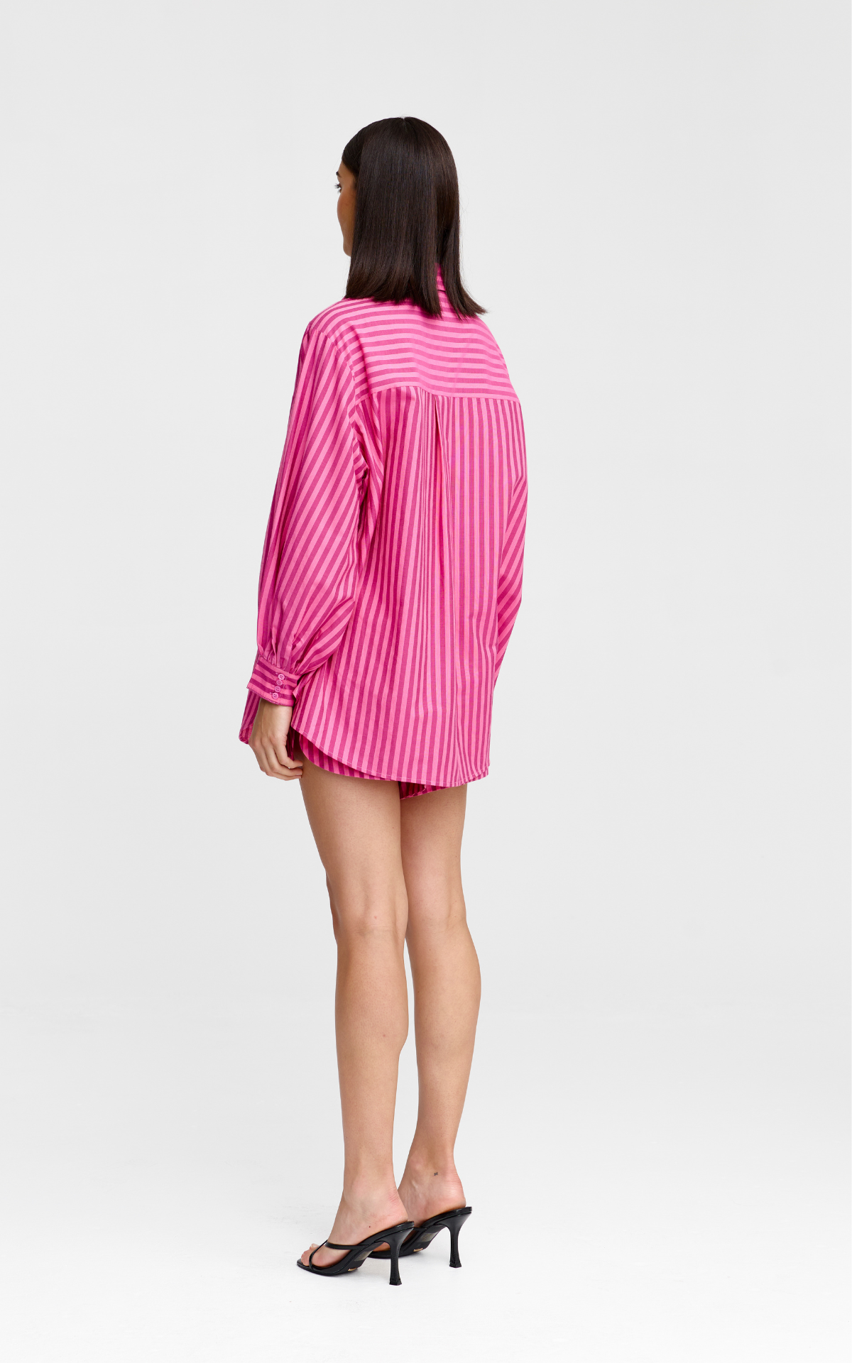 Laurel Shirt - Raspberry Stripe