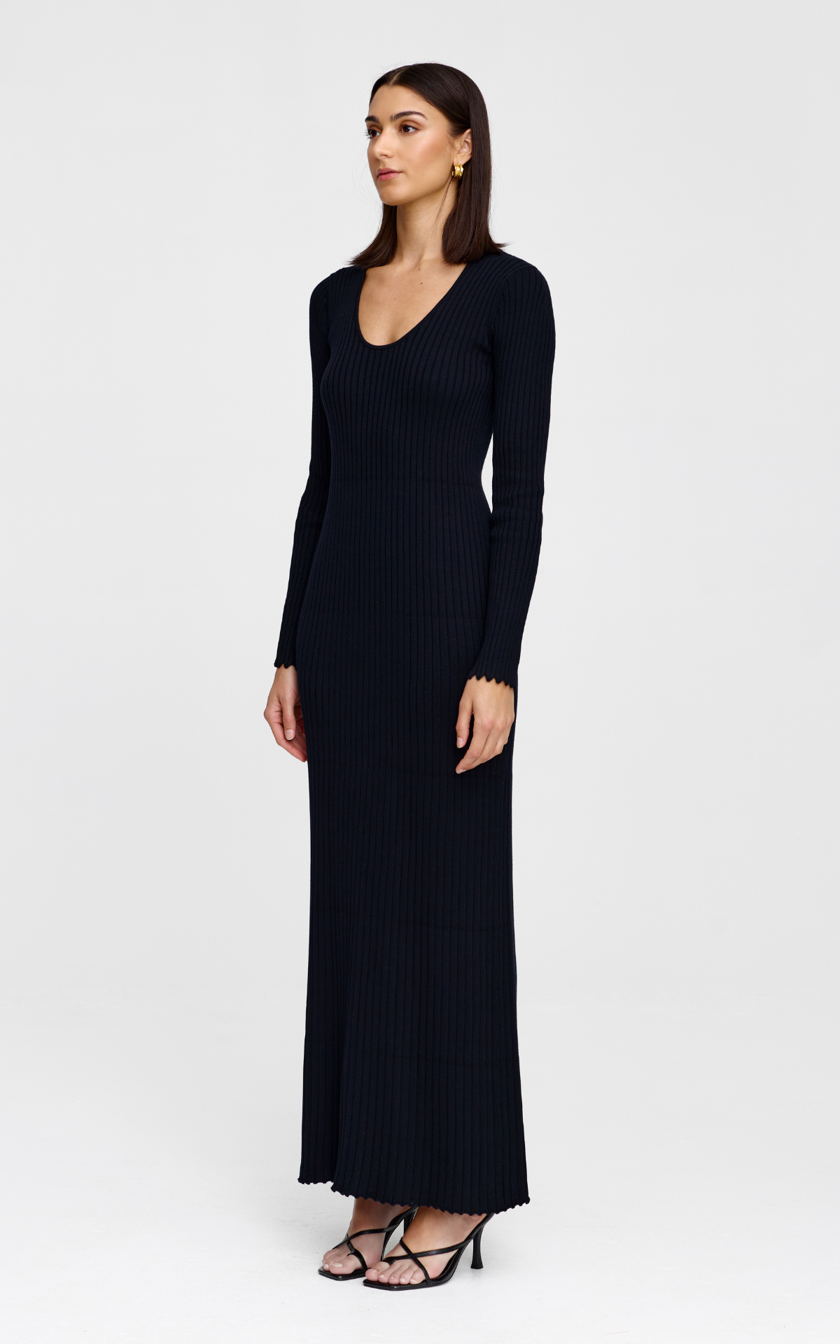 Celeste Knit Dress - Black