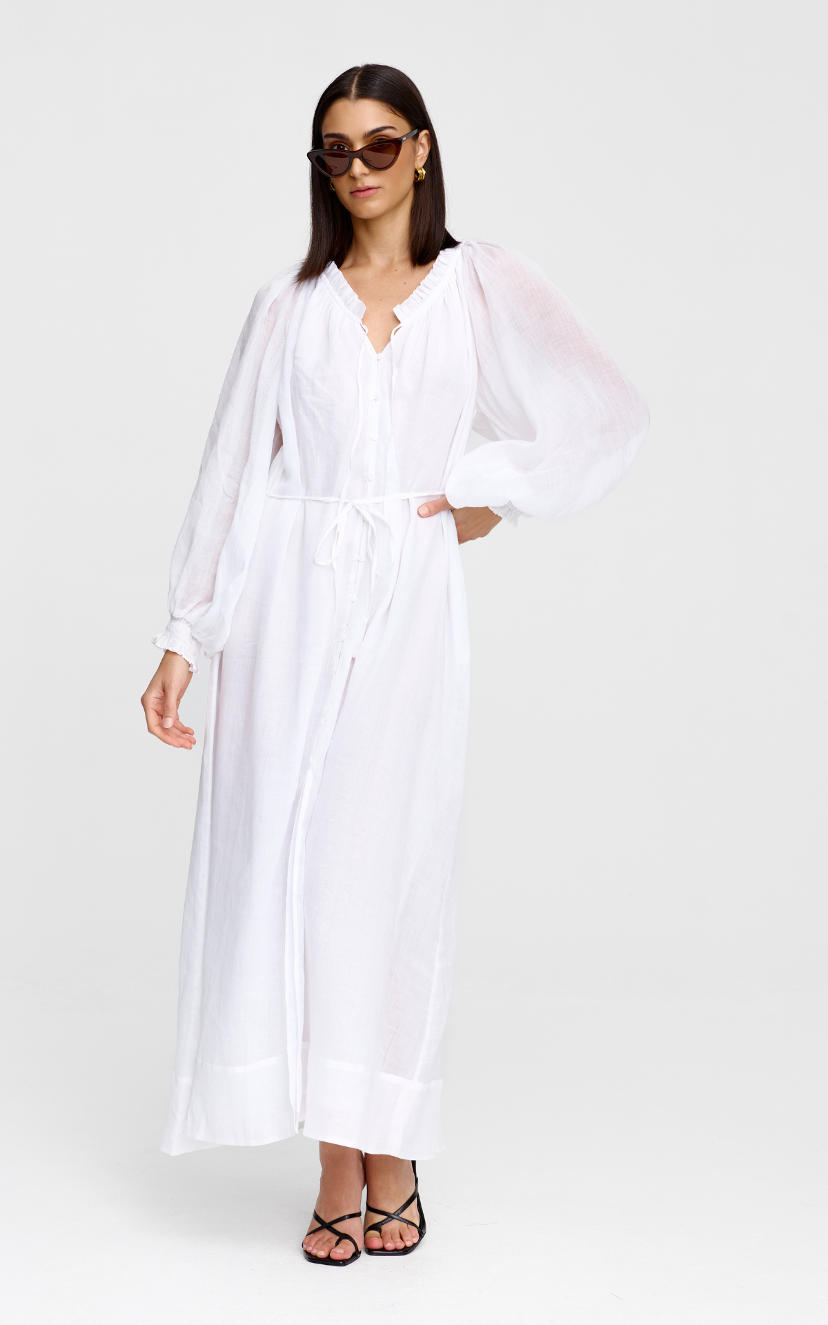Claudia Dress - Ivory
