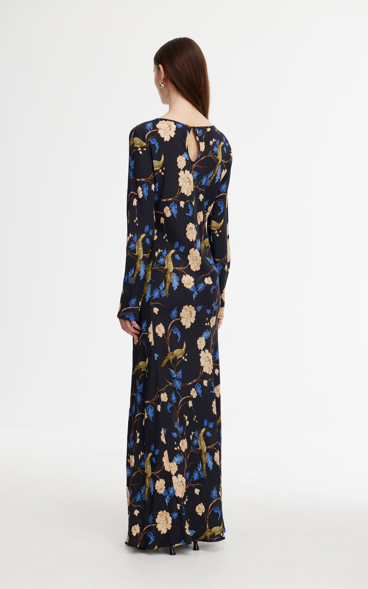 Nadia Dress - Night Garden