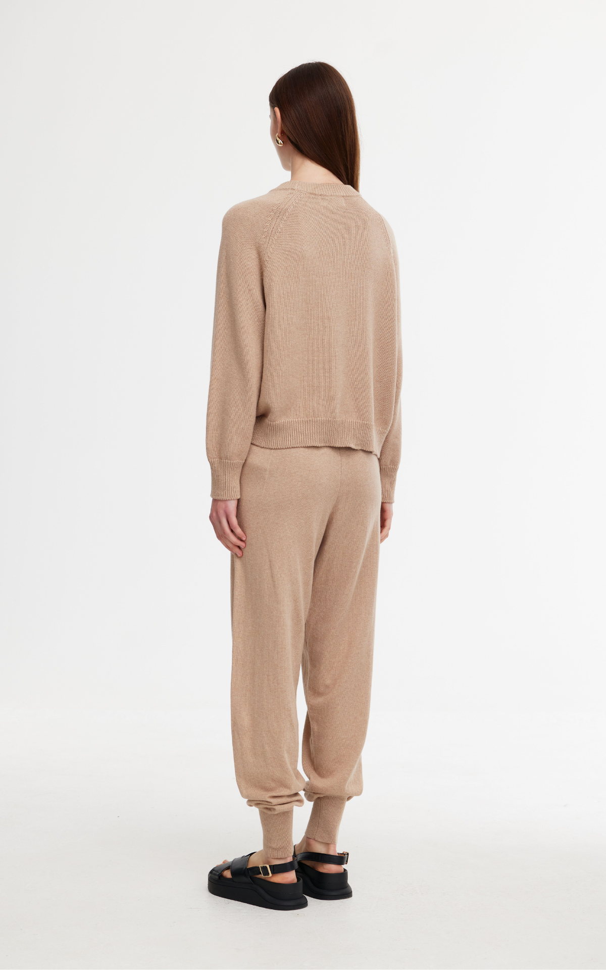 Eliza Knit Pant - Stone