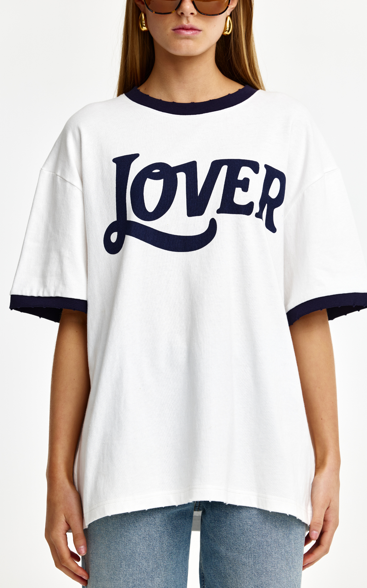 Lover Tee - Navy