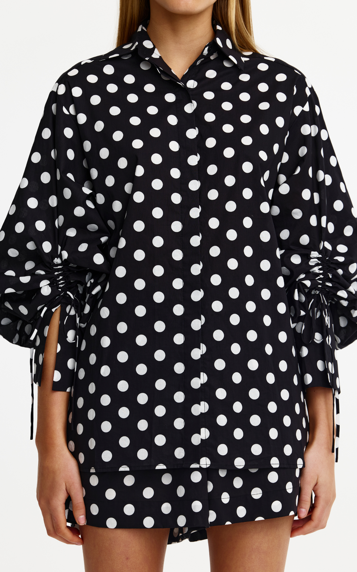 Ashton Shirt - Navy Spot