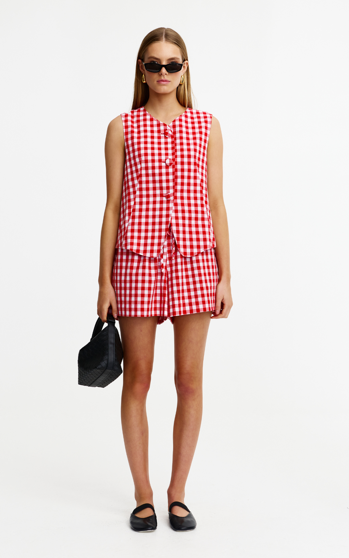 Camille Vest - Picnic Gingham