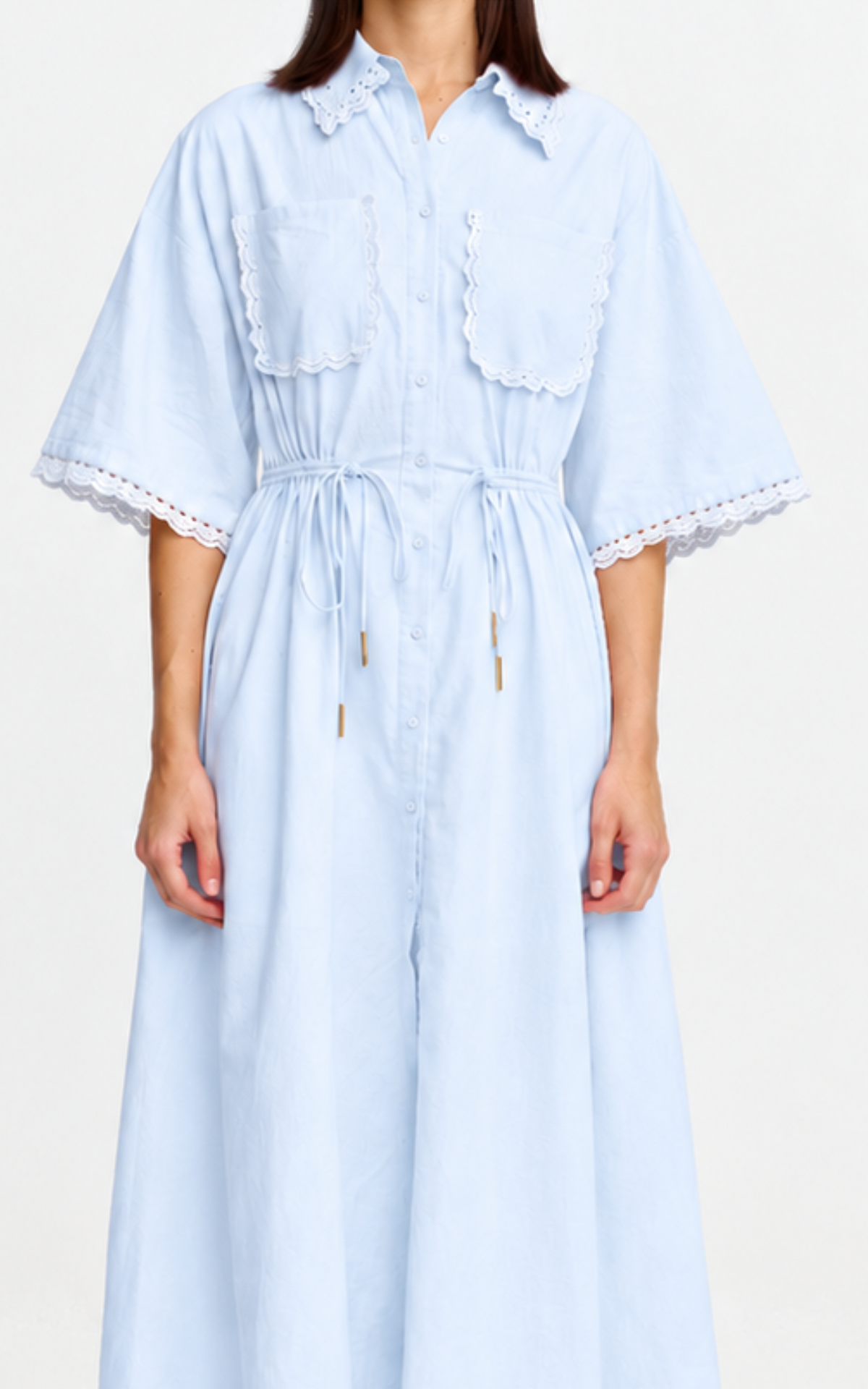 Evie Dress - Blue