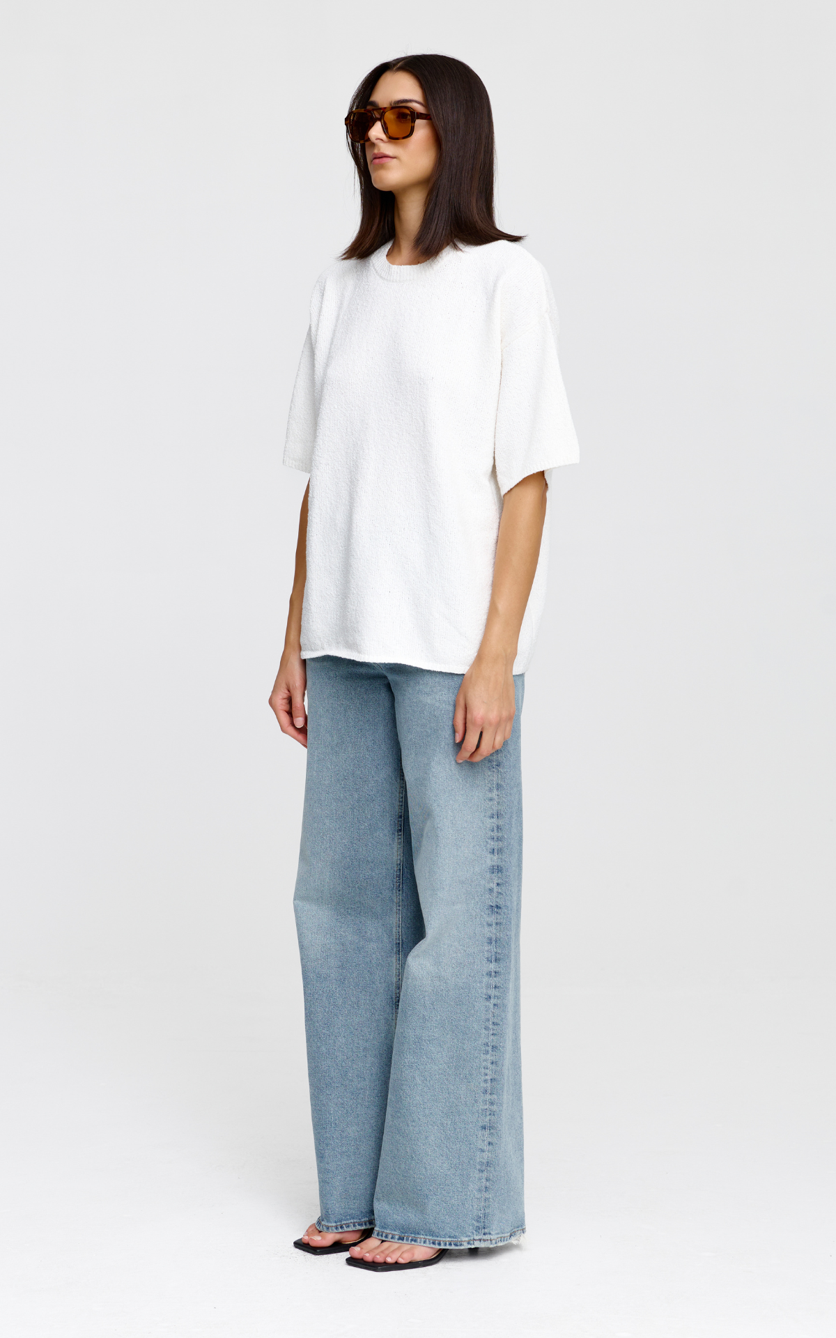 Camden Knit Tee - Ivory