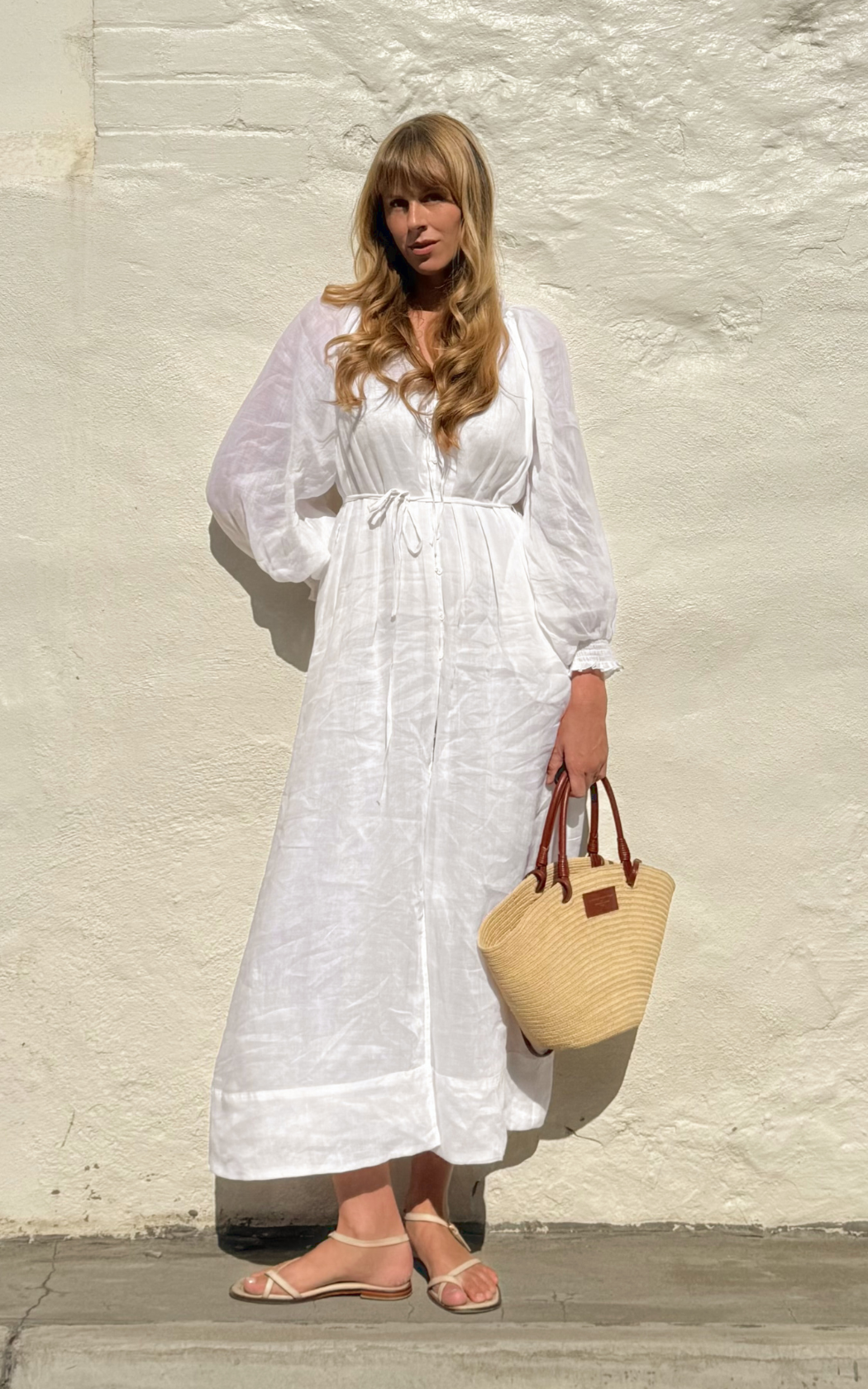 Claudia Dress - Ivory