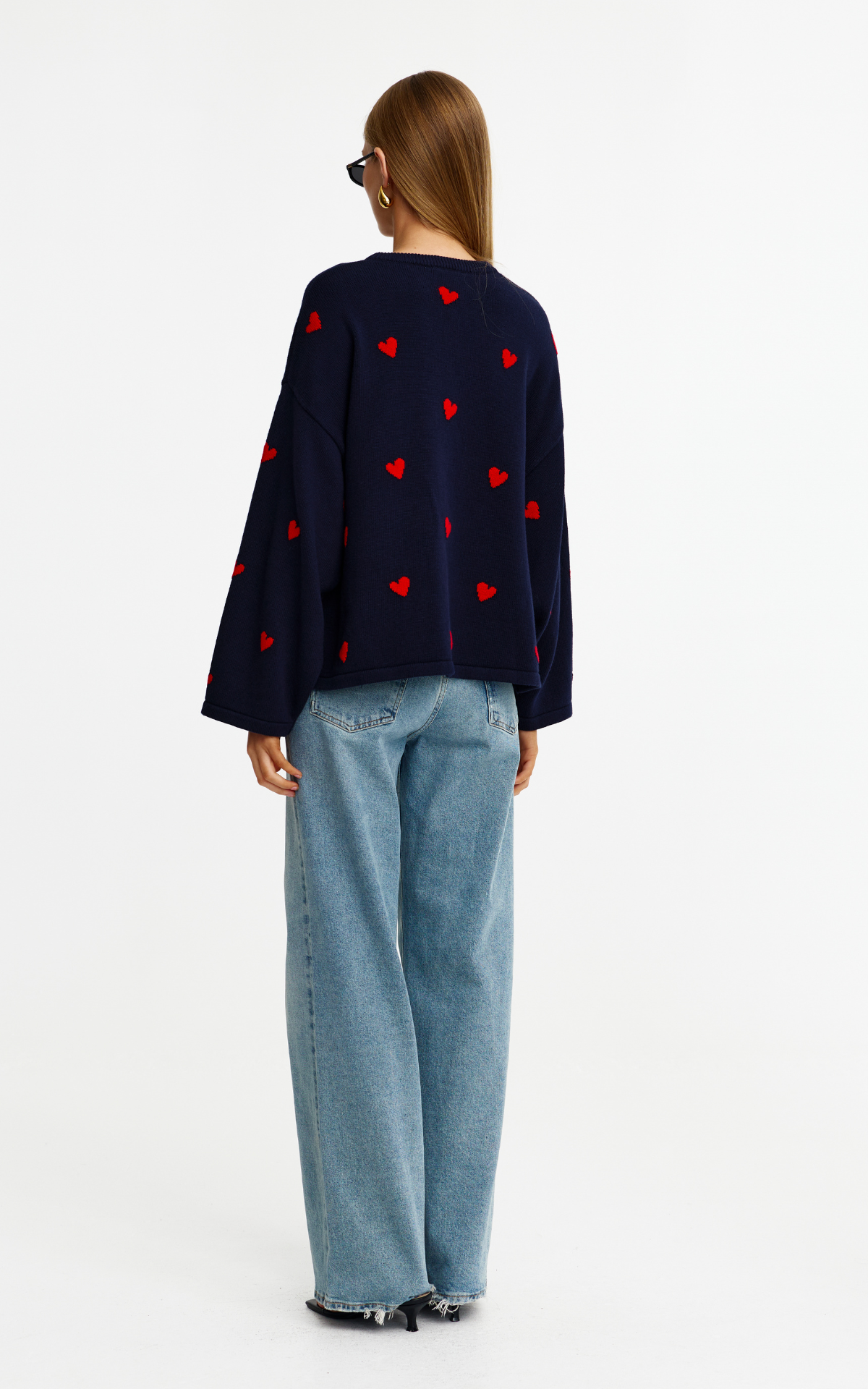 Flora Knit - Navy