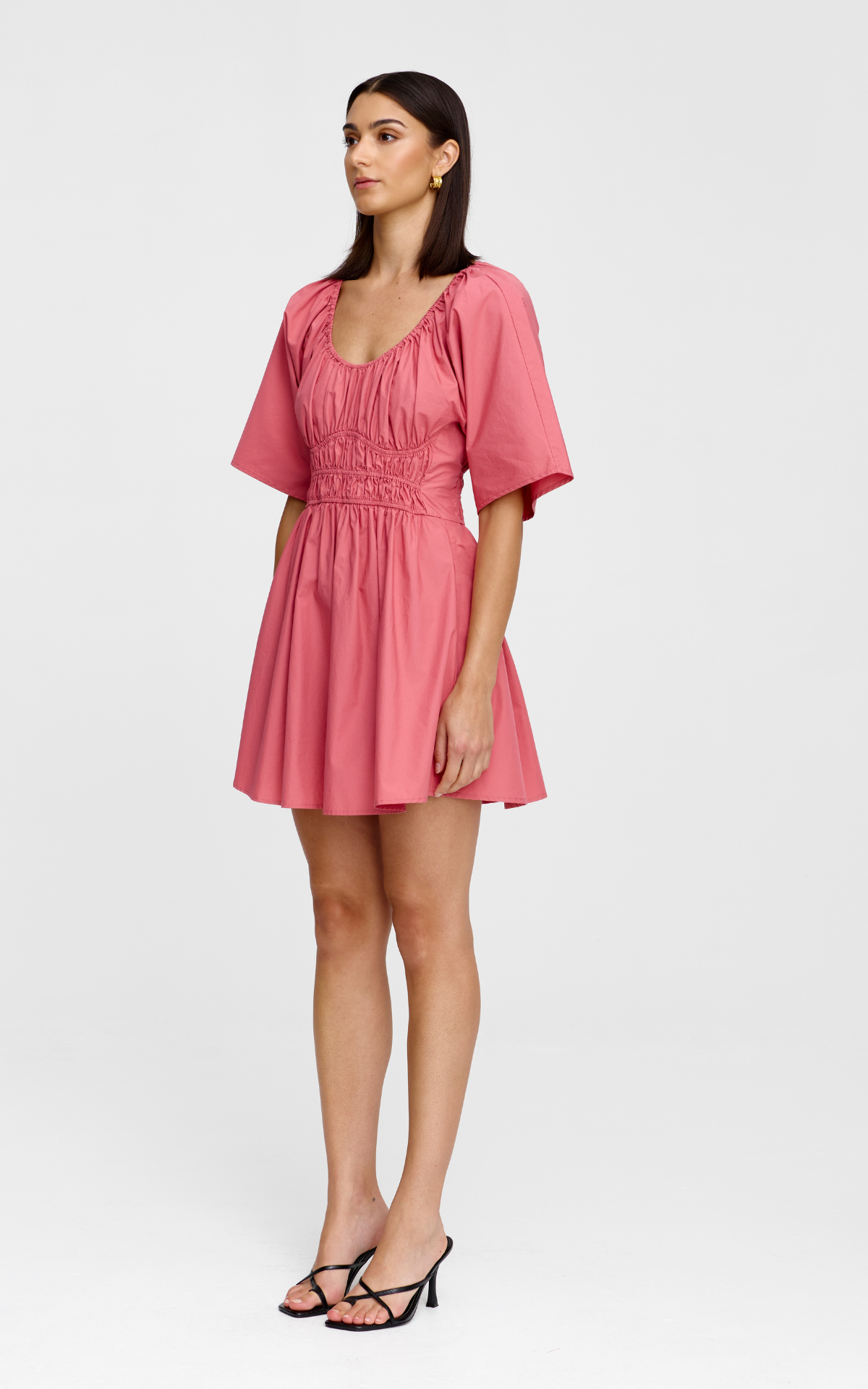 Eden Mini Dress - Rose